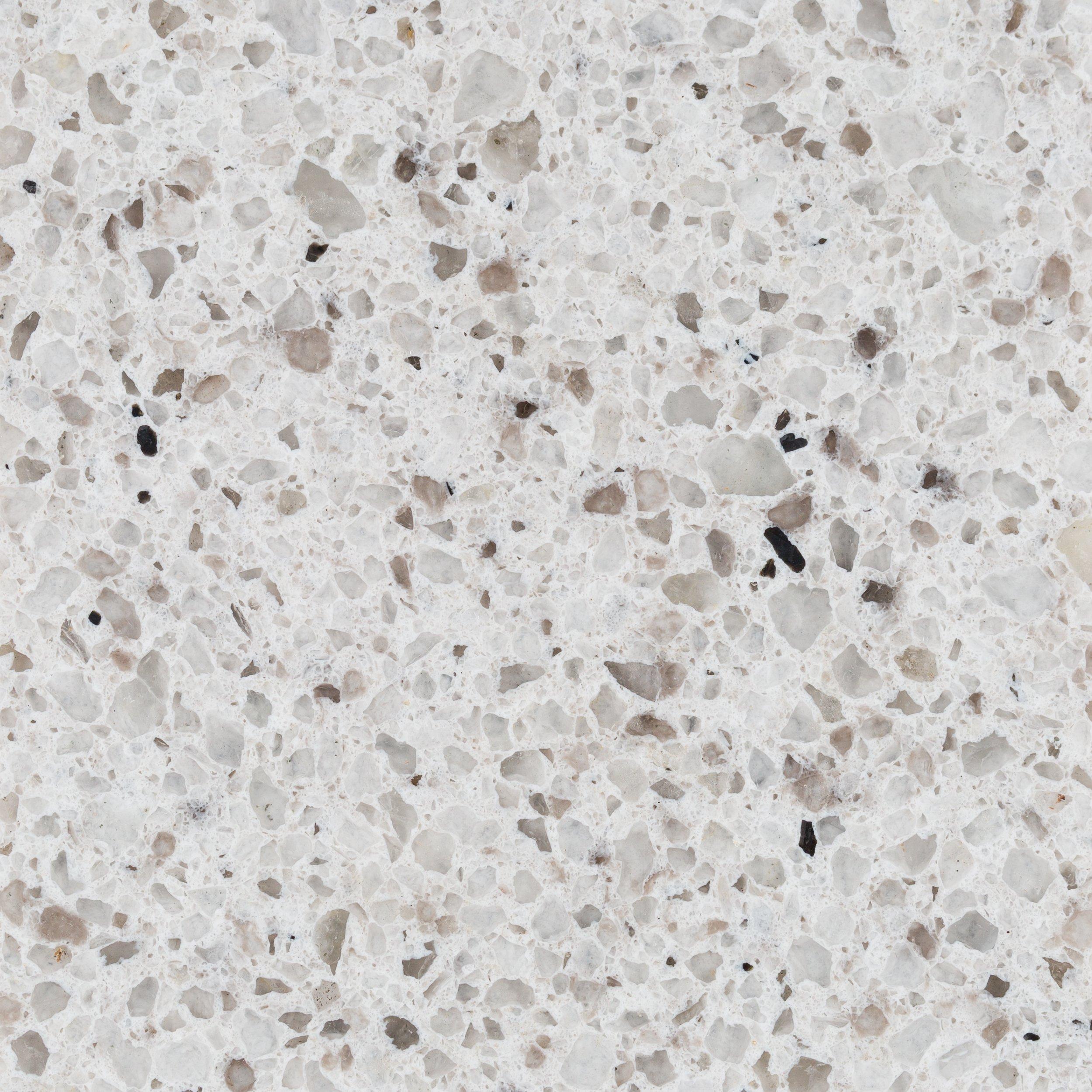 Sample - Stoney Shores Quartz 3 cm. Custom Countertop