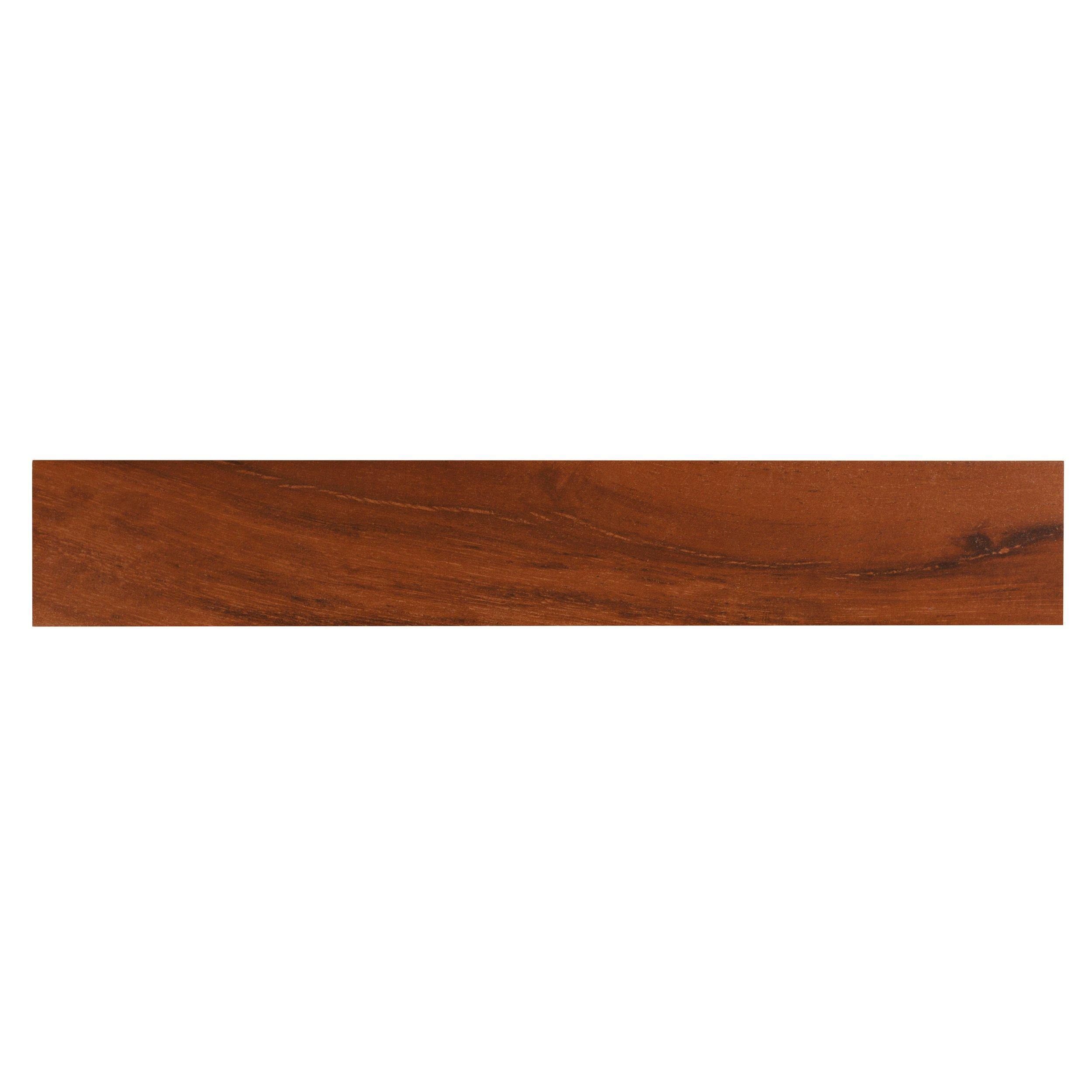 Cottage Grove Red Wood Plank Porcelain Tile