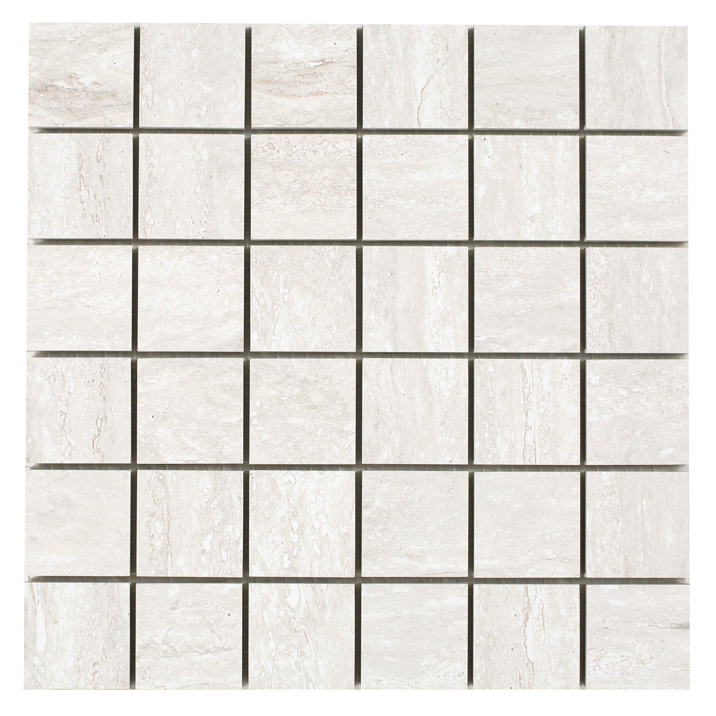 Forum Ivory Square Matte Porcelain Mosaic