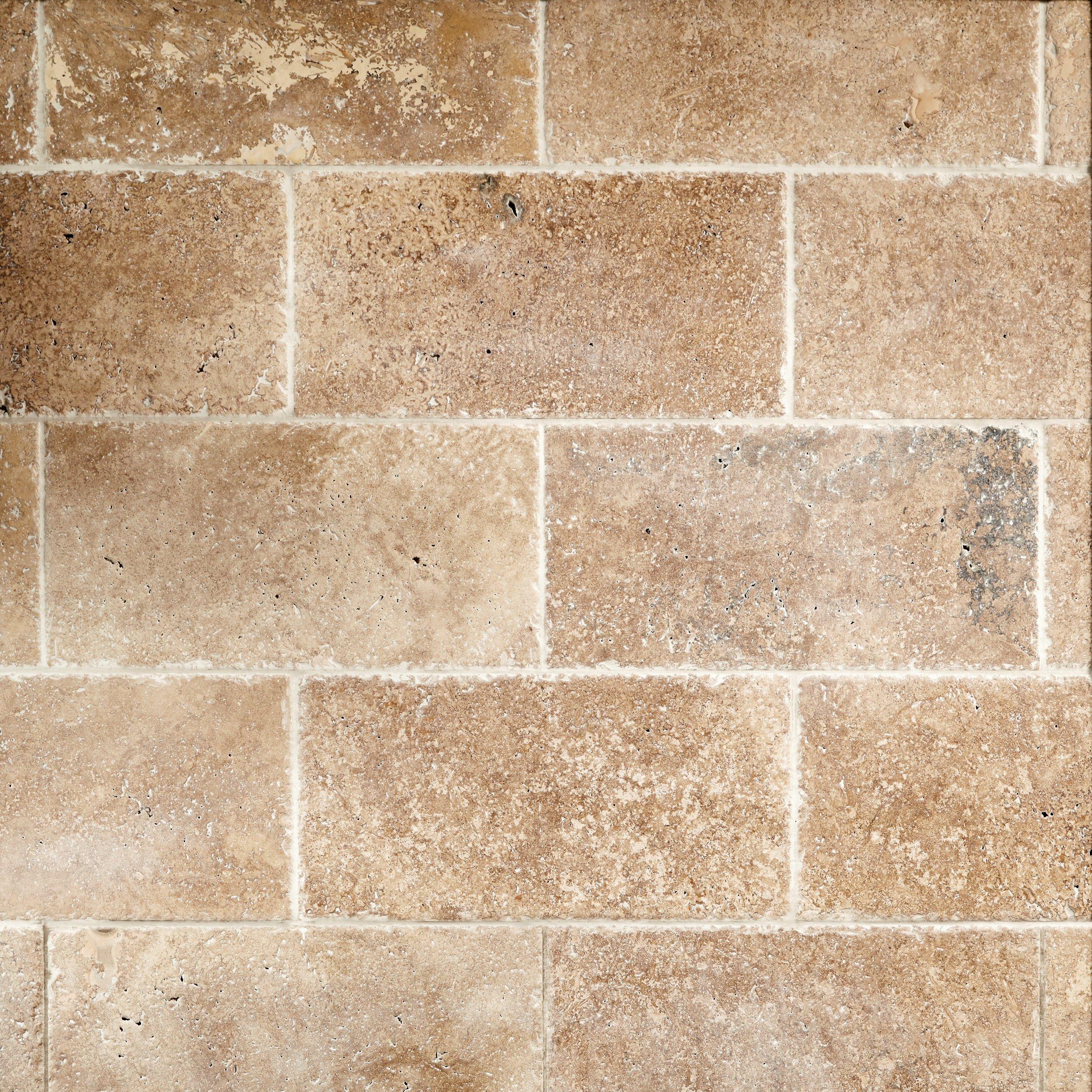 Antique Bari Brushed Travertine Tile