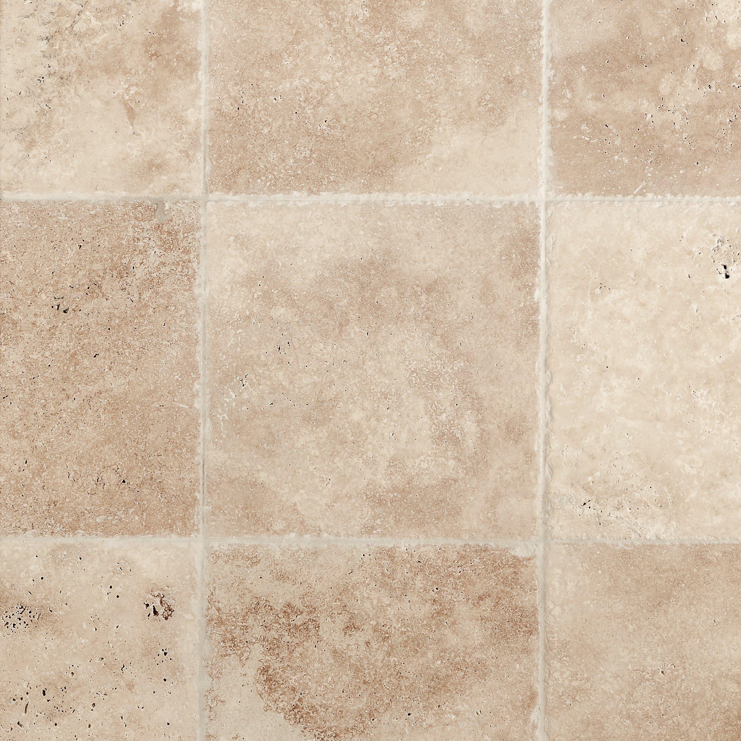 Antique Bari Brushed Travertine Tile