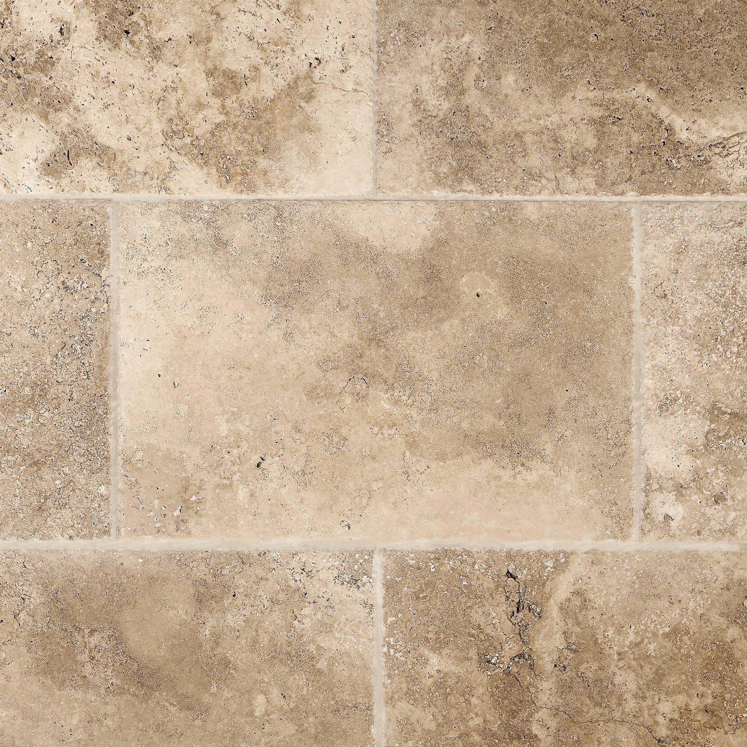 Antique Bari Brushed Travertine Tile