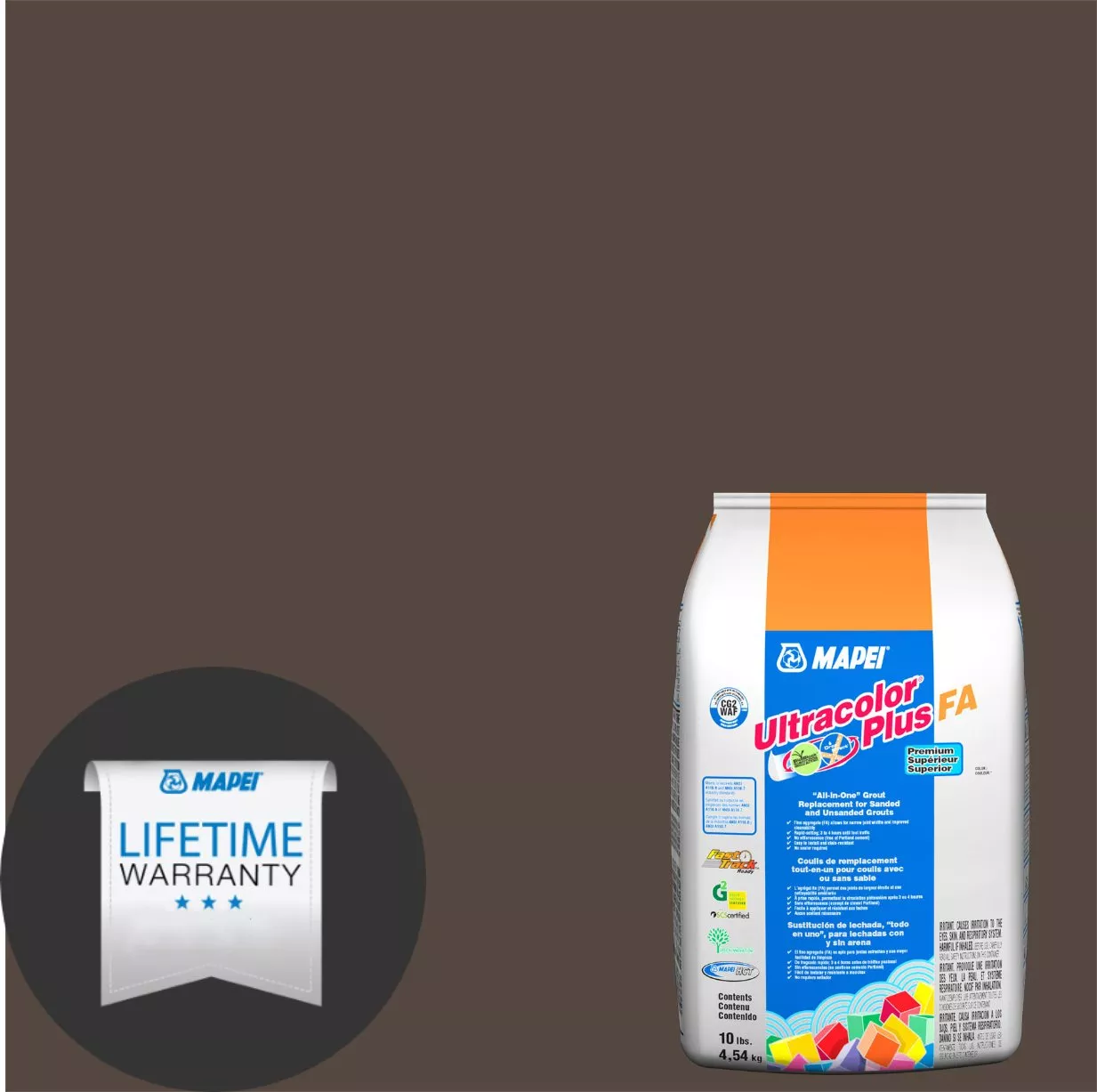Mapei 07 Chocolate Ultracolor Plus FA Grout