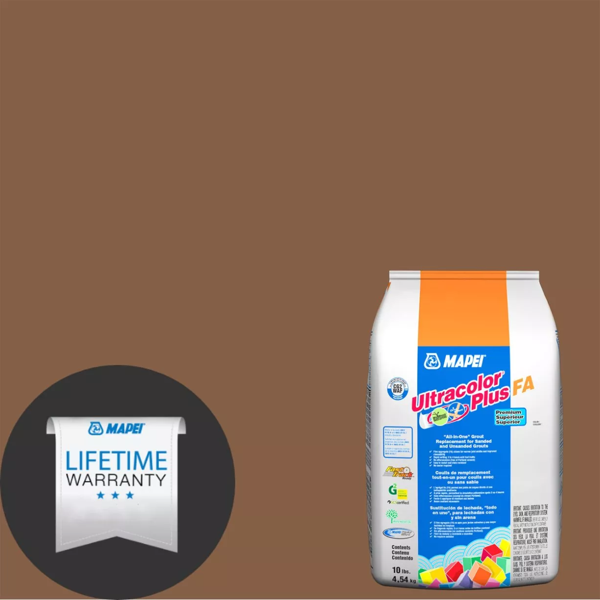 Mapei 112 Pecan Ultracolor Plus FA Grout