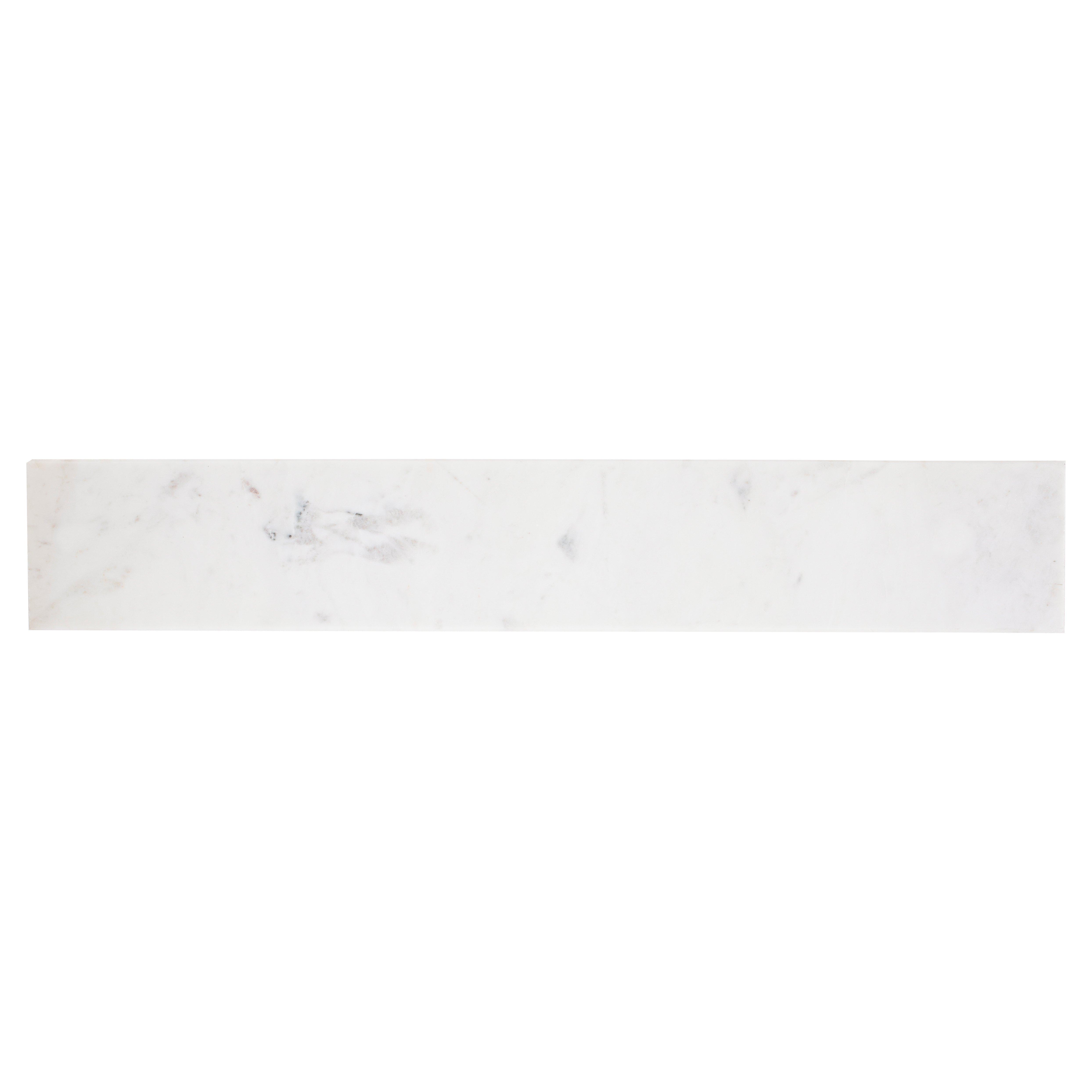 Carrara White Marble Threshold