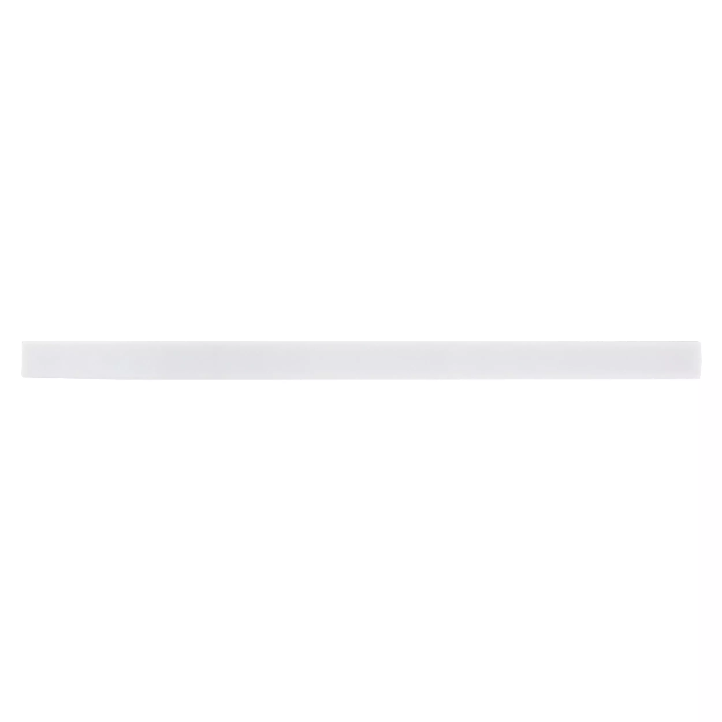 Pure White 2 x 36 in. Glass Threshold