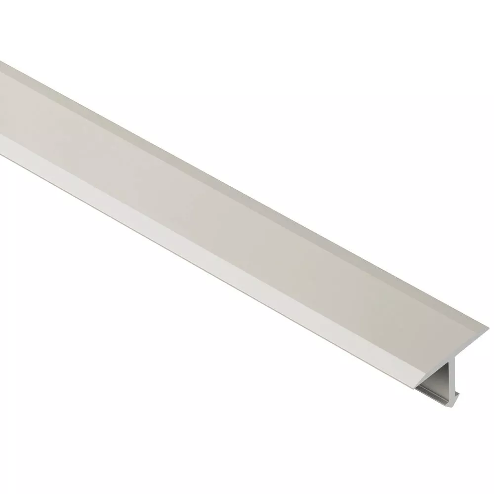 Schluter RENO-T Satin Nickel Anodized Aluminum 1in. 8ft. 2-1/2in. Transition