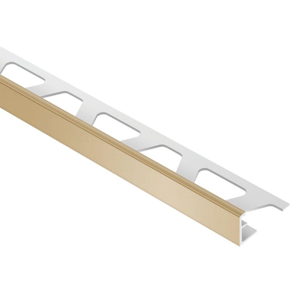 Schluter JOLLY Light Beige Color-Coated Aluminum 1/2in. Profile