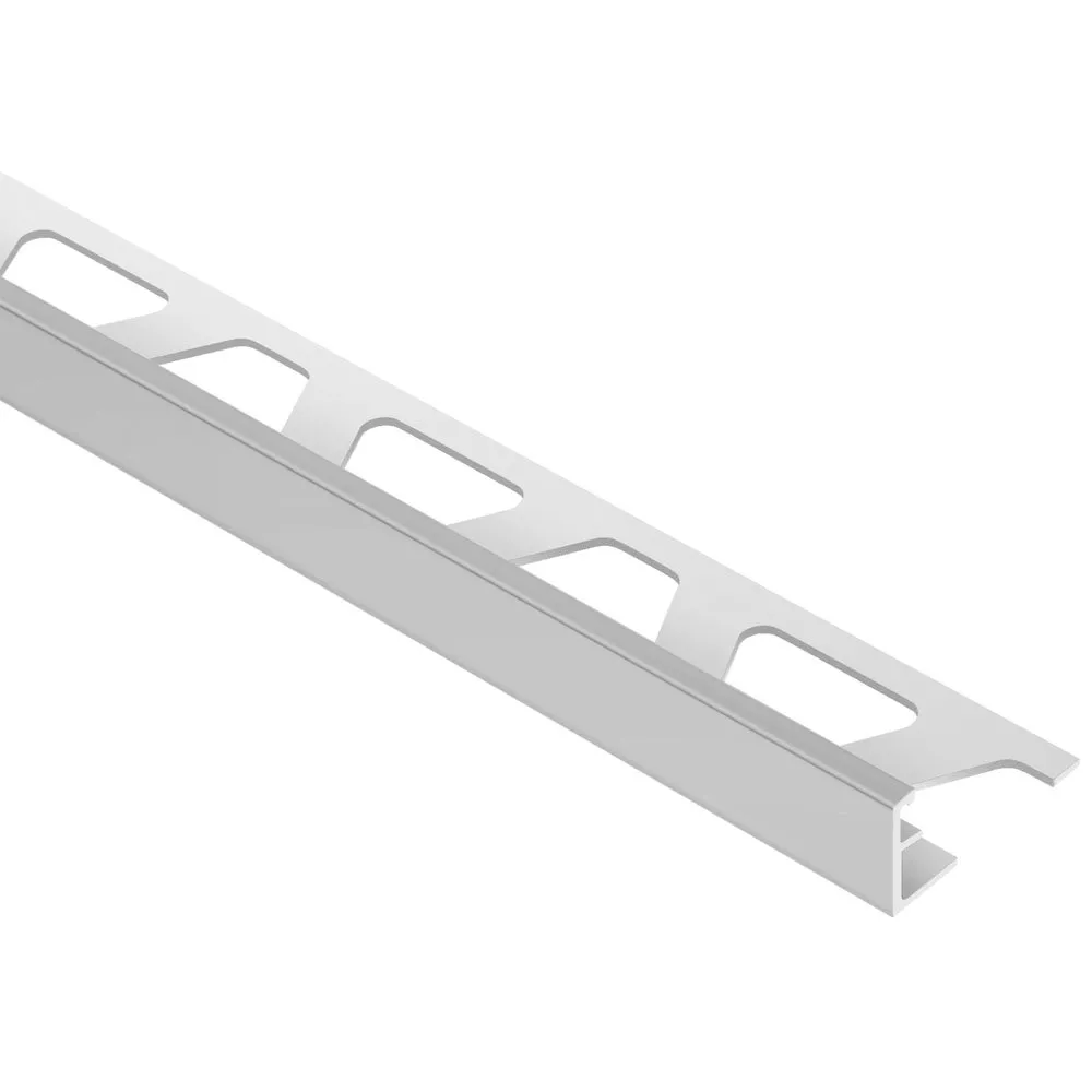 Schluter JOLLY Classic Gray Color-Coated Aluminum 1/2in. Profile