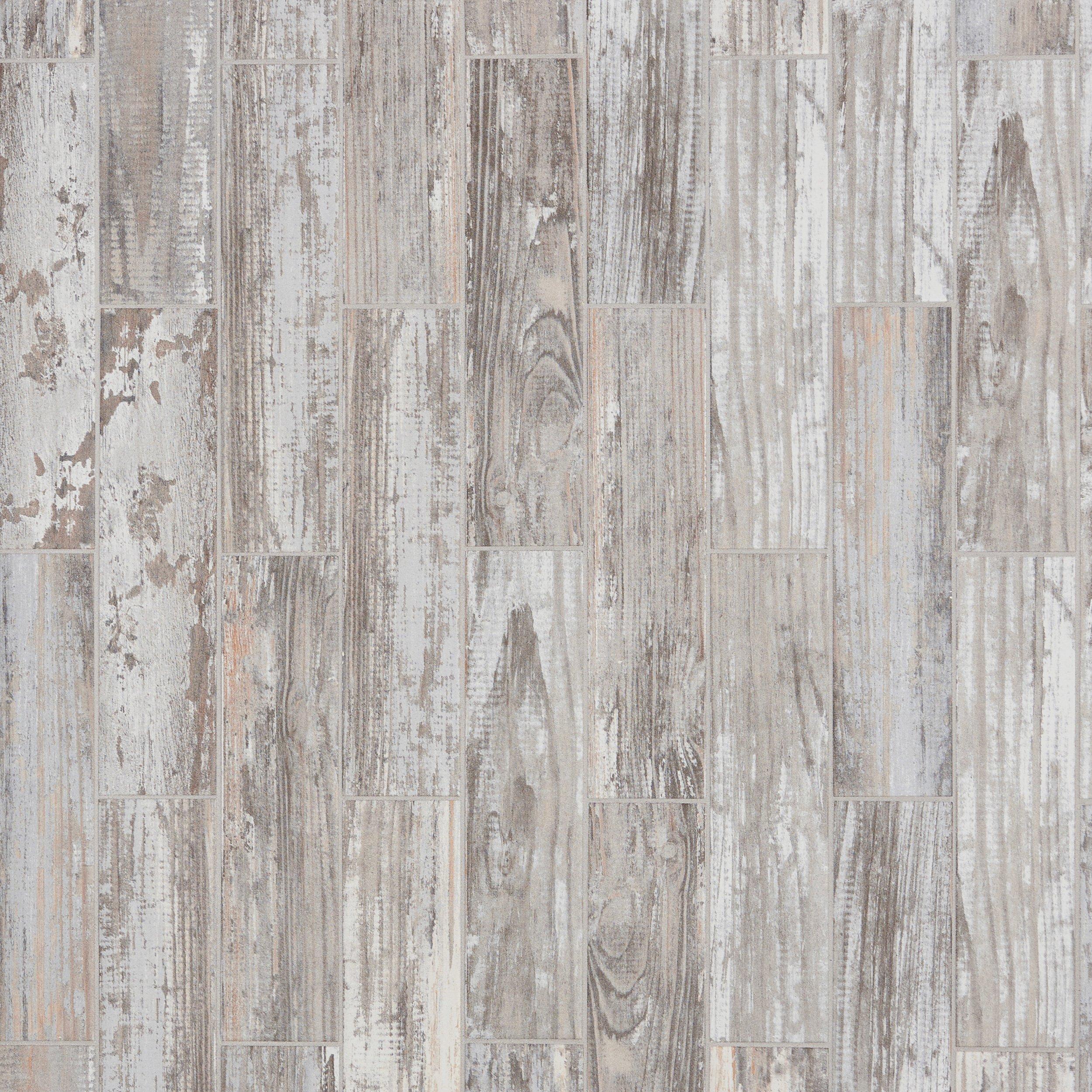 Carson Gray Wood Plank Ceramic Tile 6 X 24 100512250 Floor And Decor