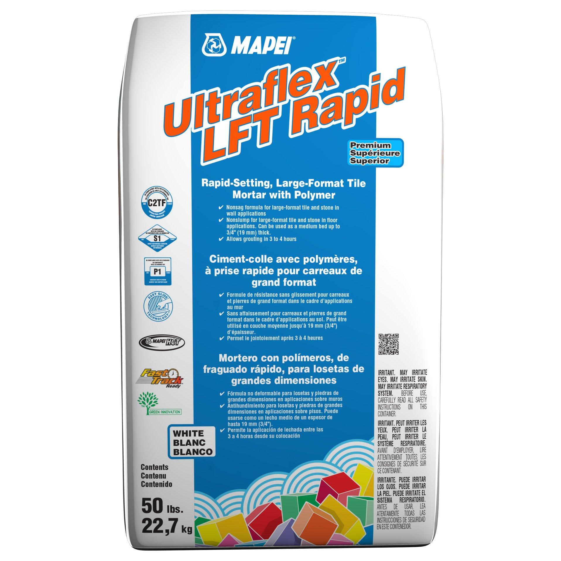 Mapei Ultraflex LFT Rapid Set White - Large Format Tile Mortar