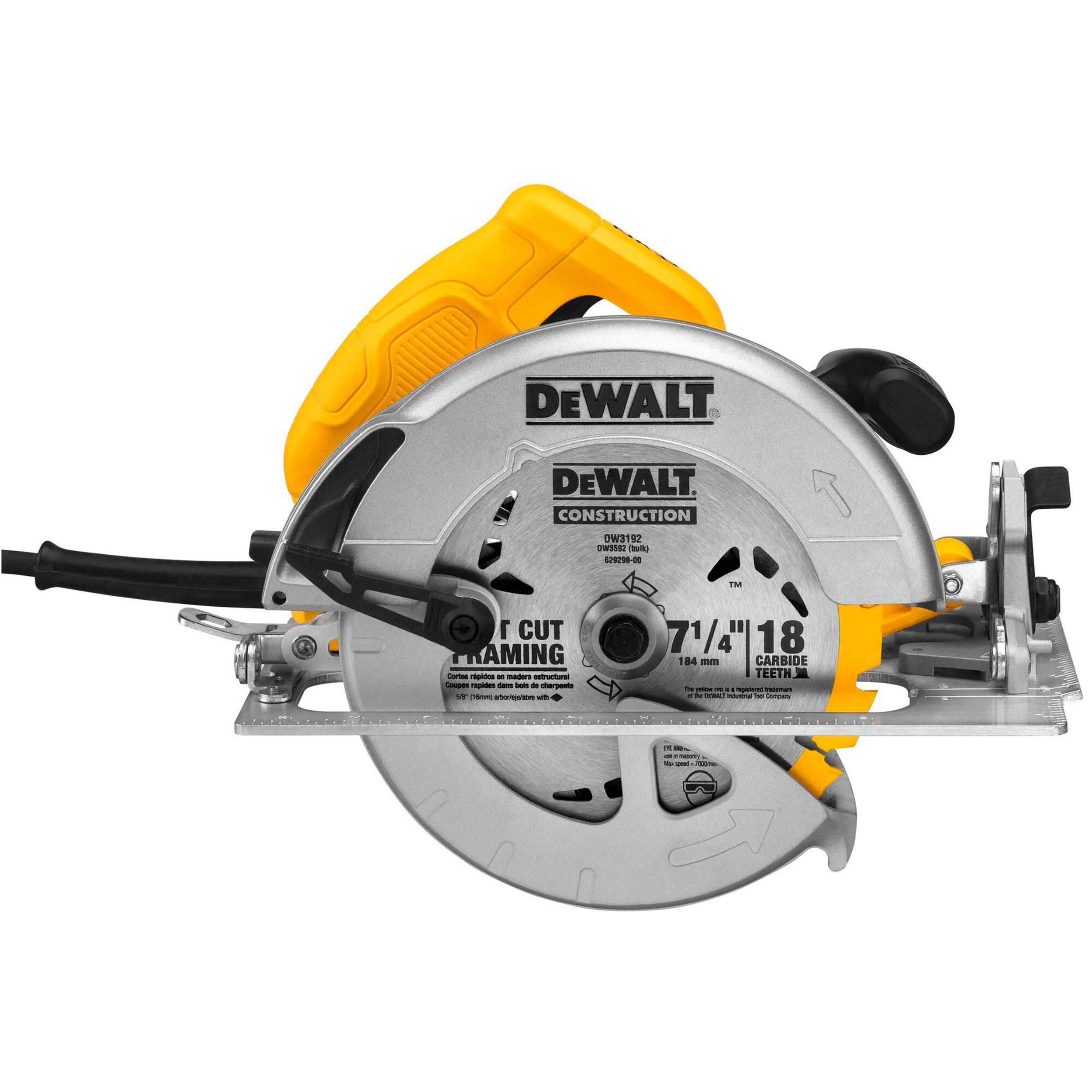 DeWalt 7 1 4 in. Lightweight Circular Saw Floor and Decor