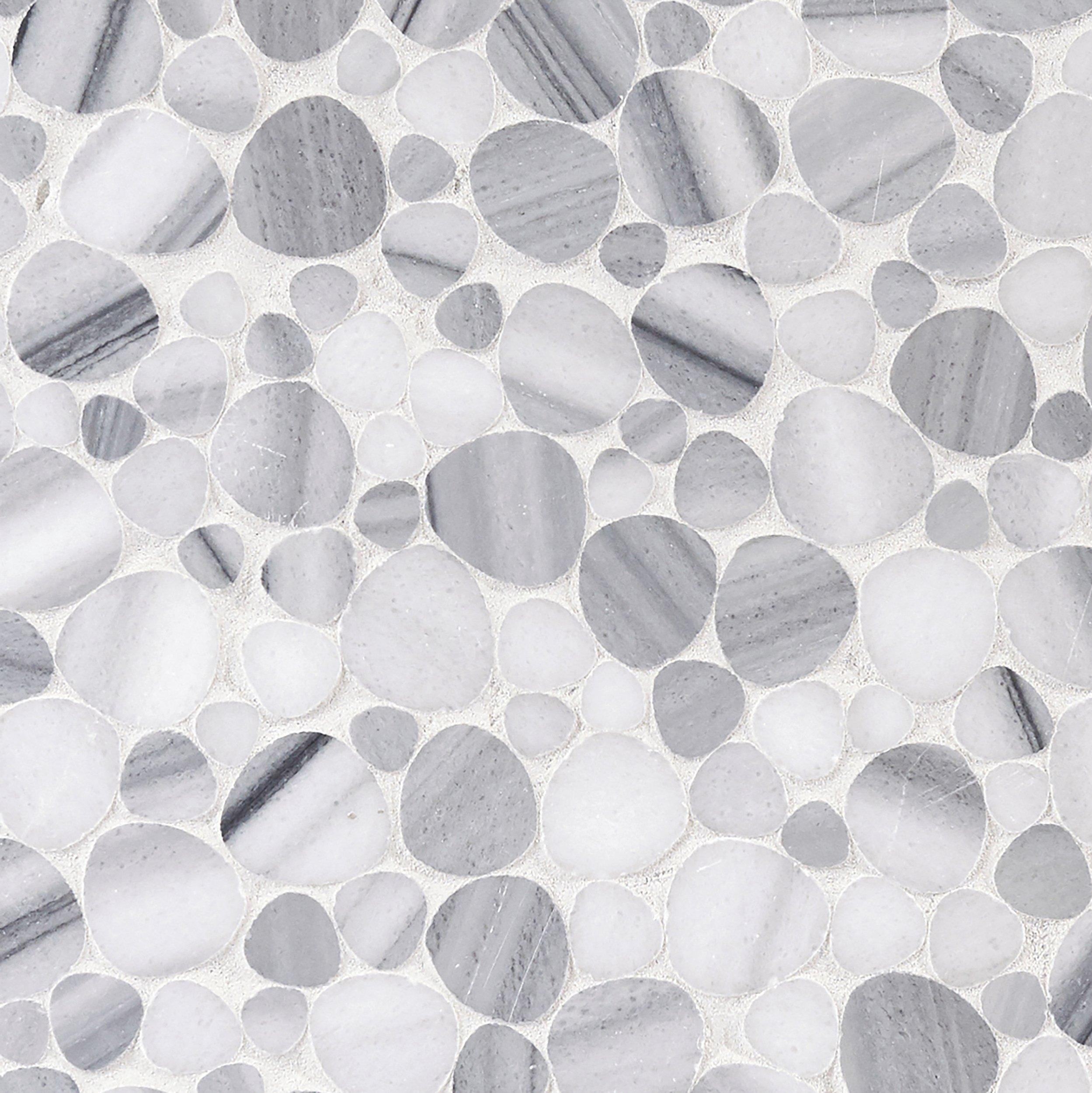 Decorative Stone Pebble Tile Floor Decor
