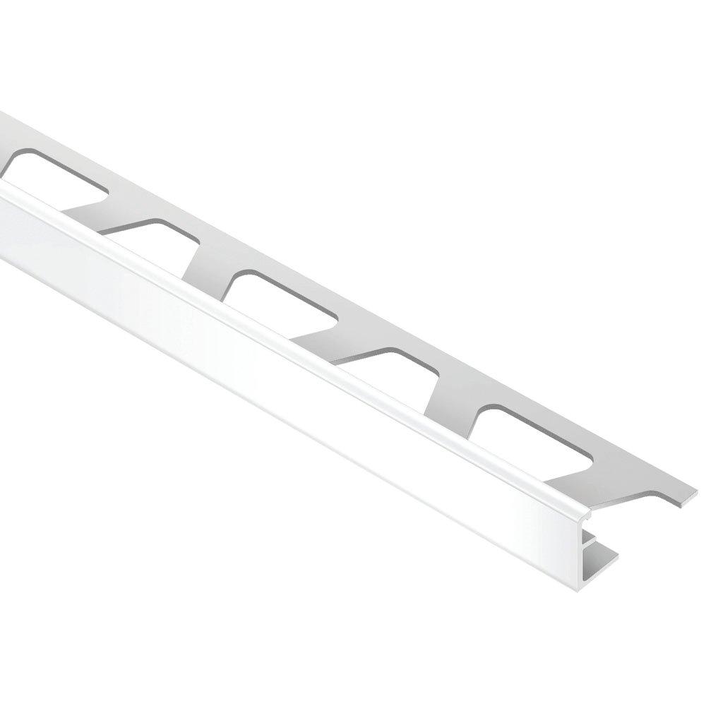 Schluter Jolly-P Edge Trim 5/16in. PVC Bright White