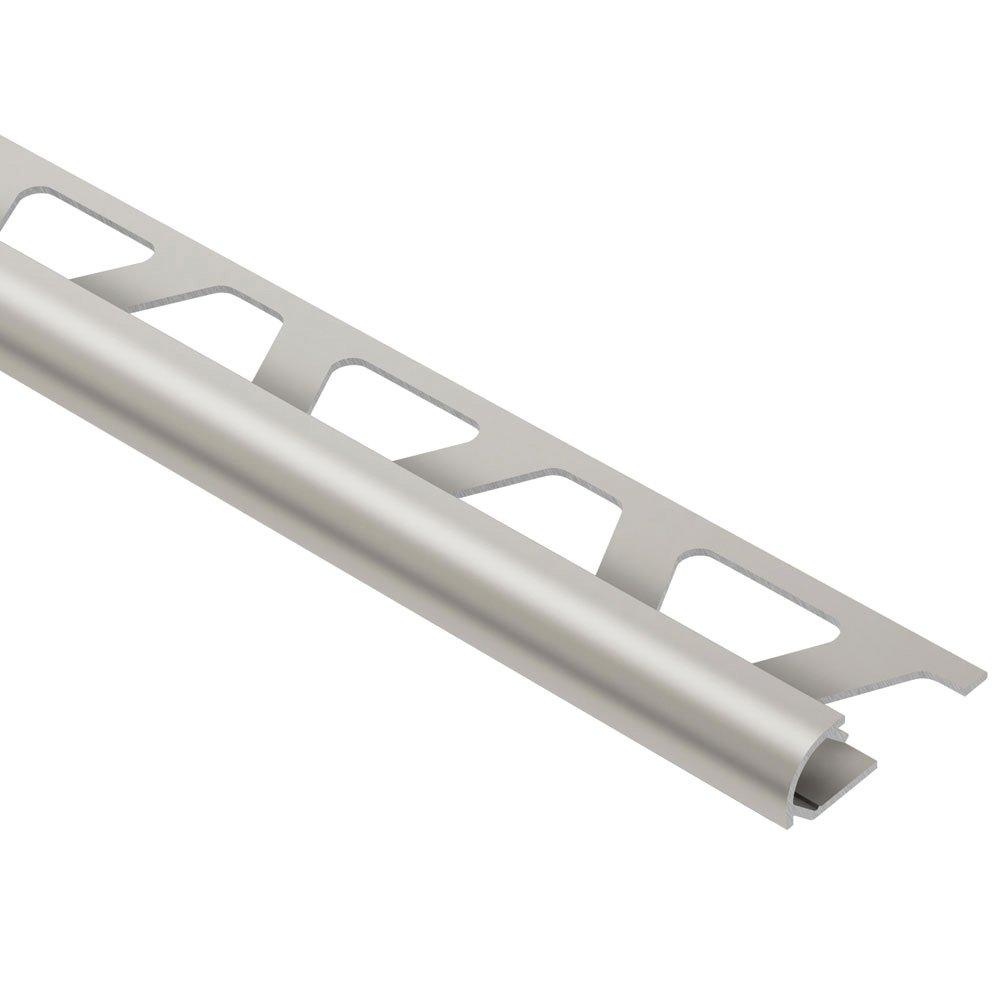 Schluter Rondec Bullnose Trim 5/16in. Aluminum&nbsp;