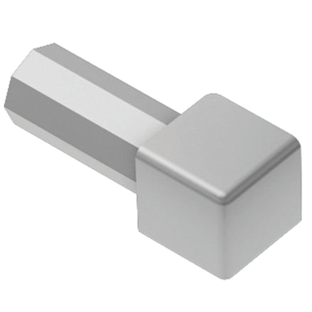 Schluter Quadec In/Out Corner 5/16in. Aluminum Satin
