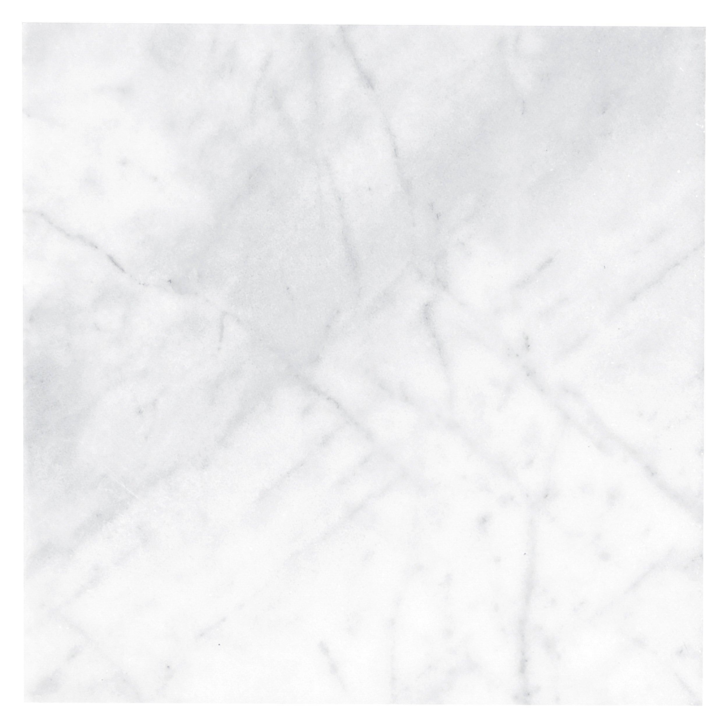Ocean White Honed Marble Tile