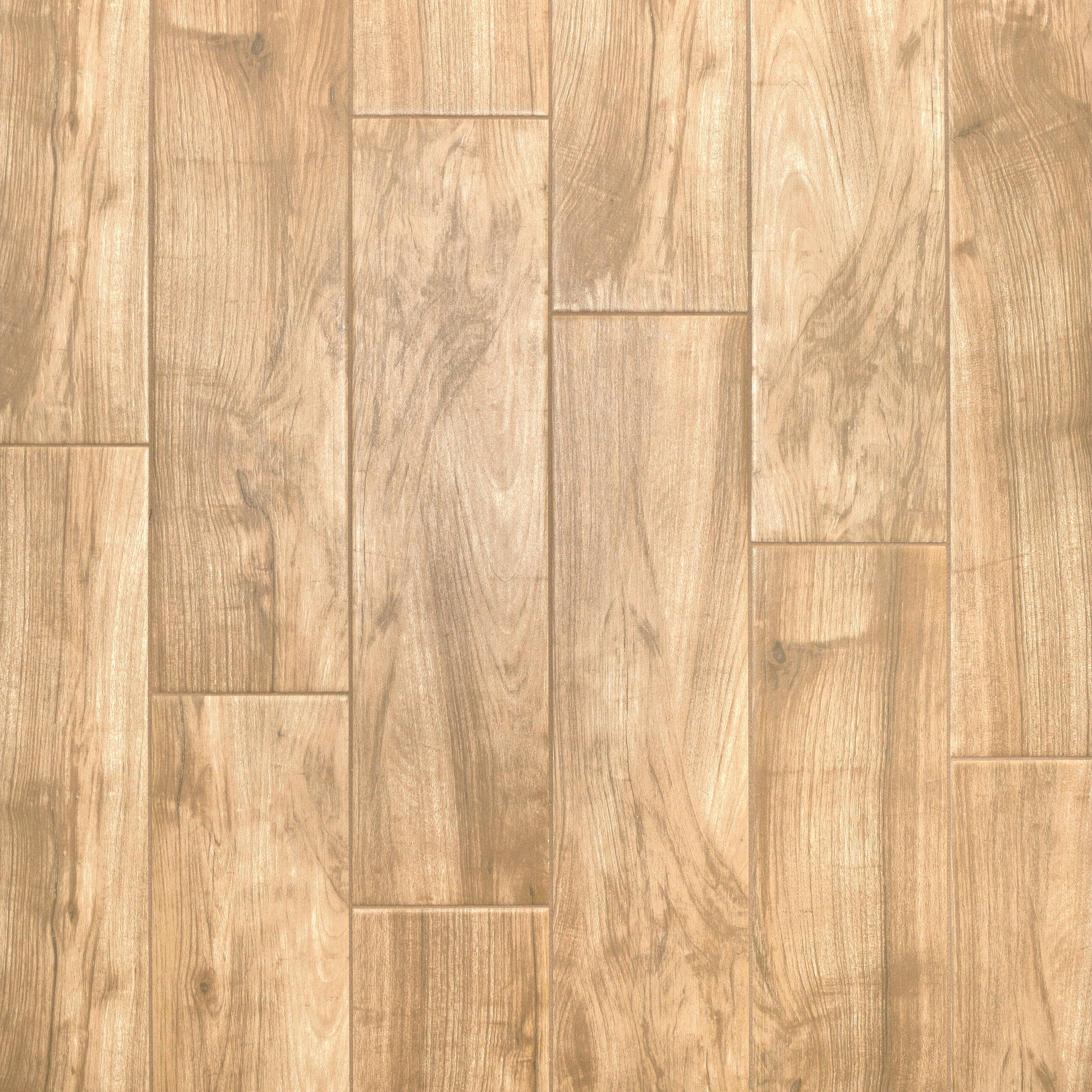 Ashland Beige Wood Plank Porcelain Tile - 6 x 24 - 100490150 | Floor