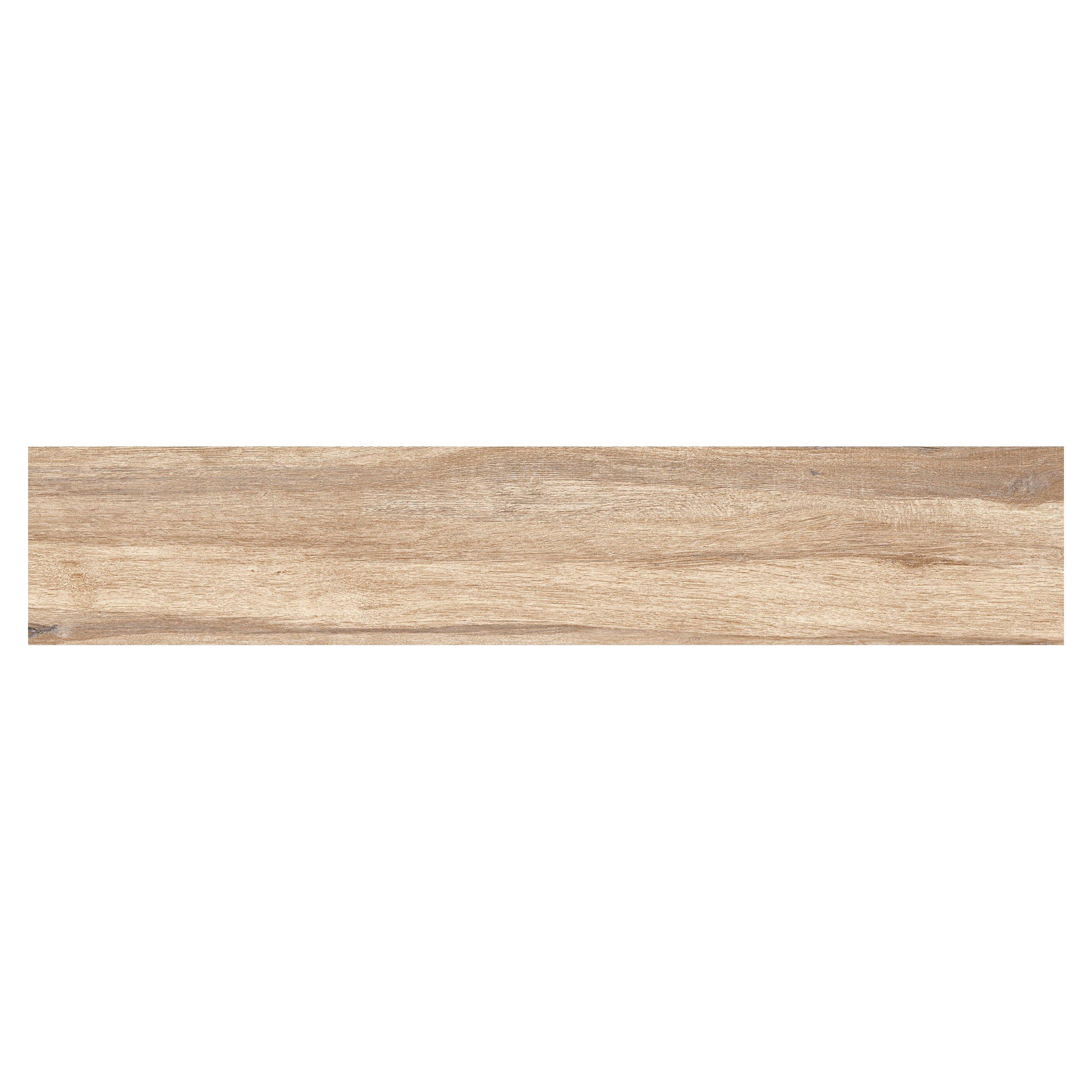 Navarro Beige Wood Plank Matte Porcelain Tile