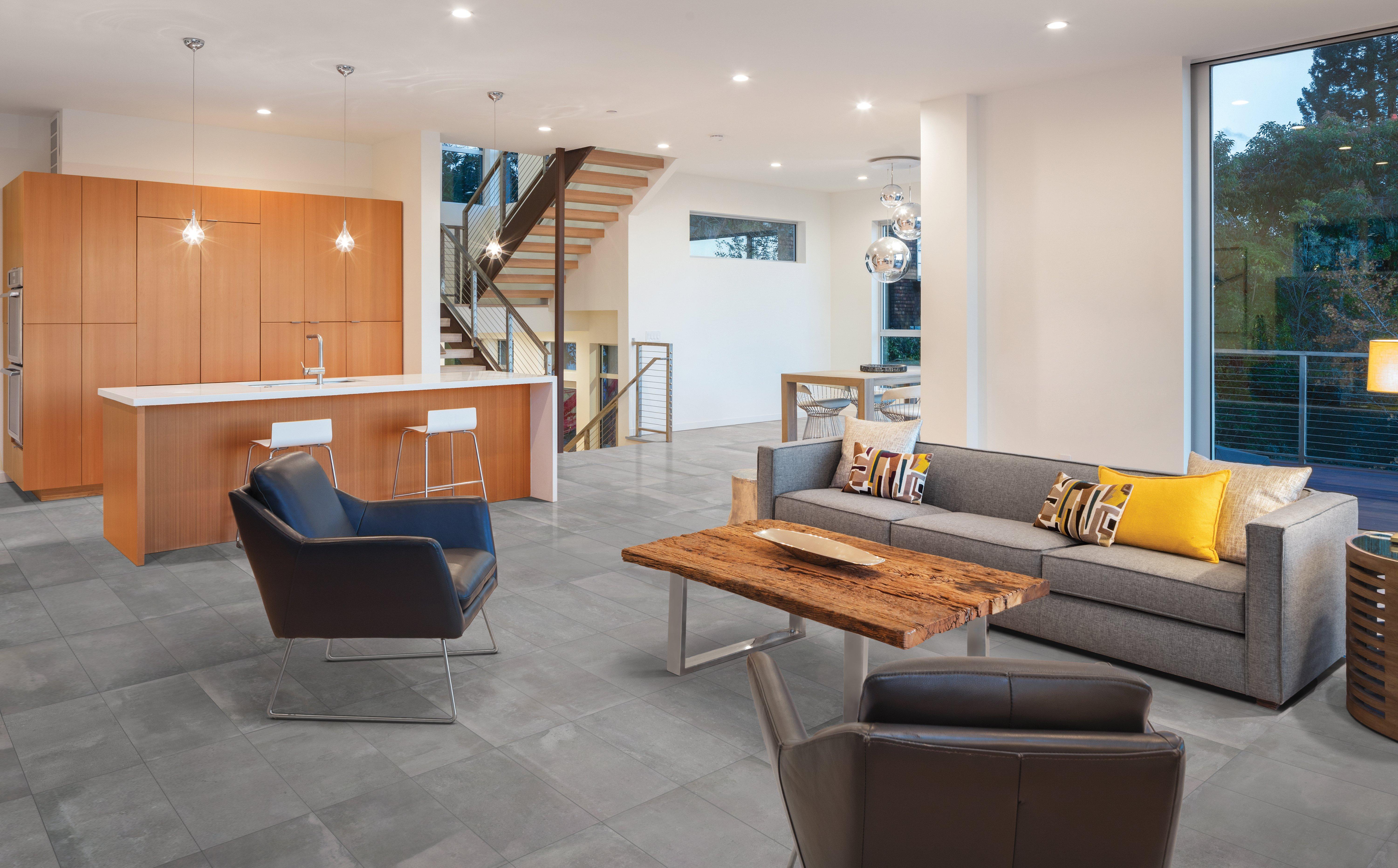 City Style Gray Porcelain Tile