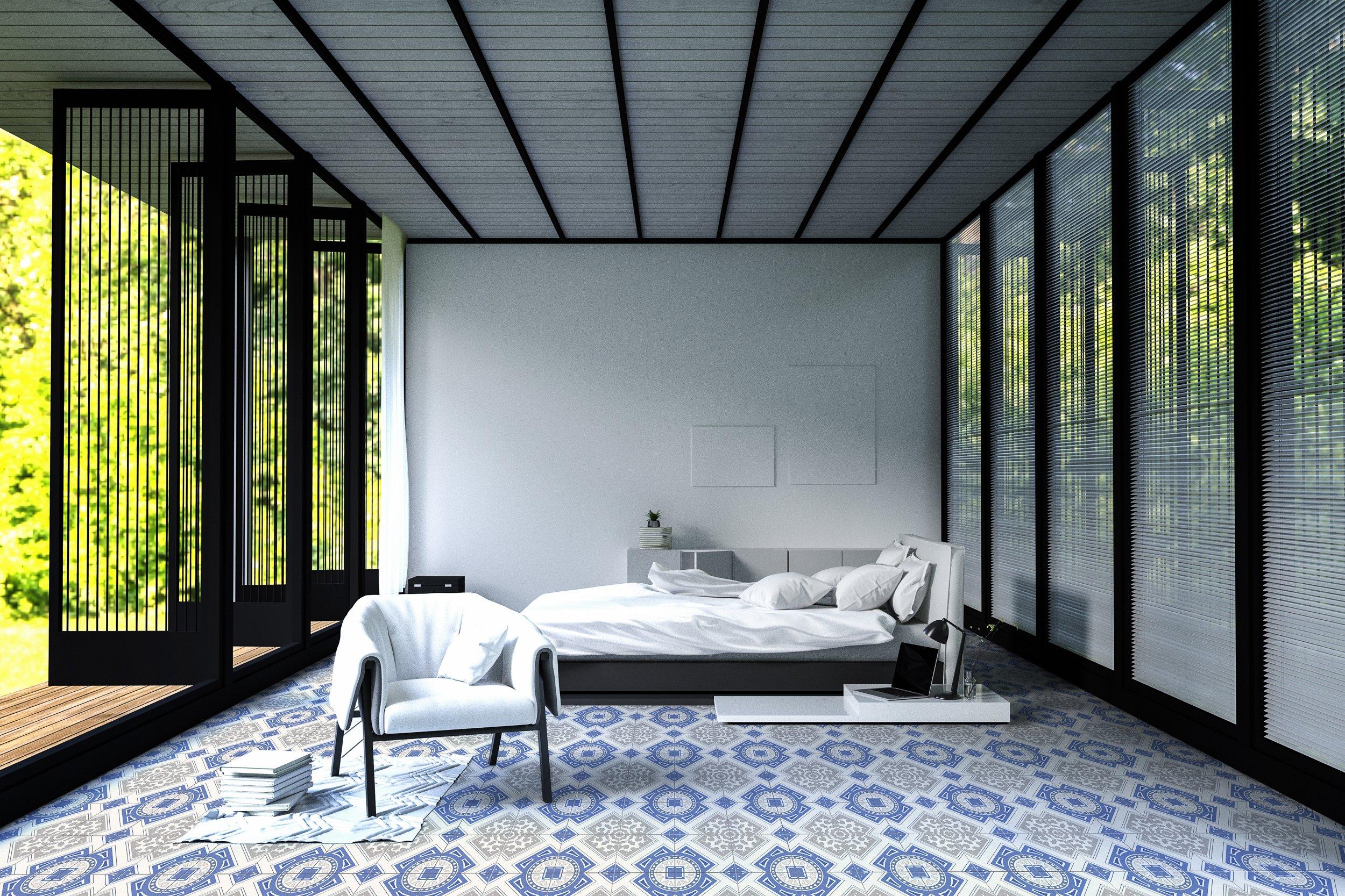 Peregalli Azul Porcelain Tile