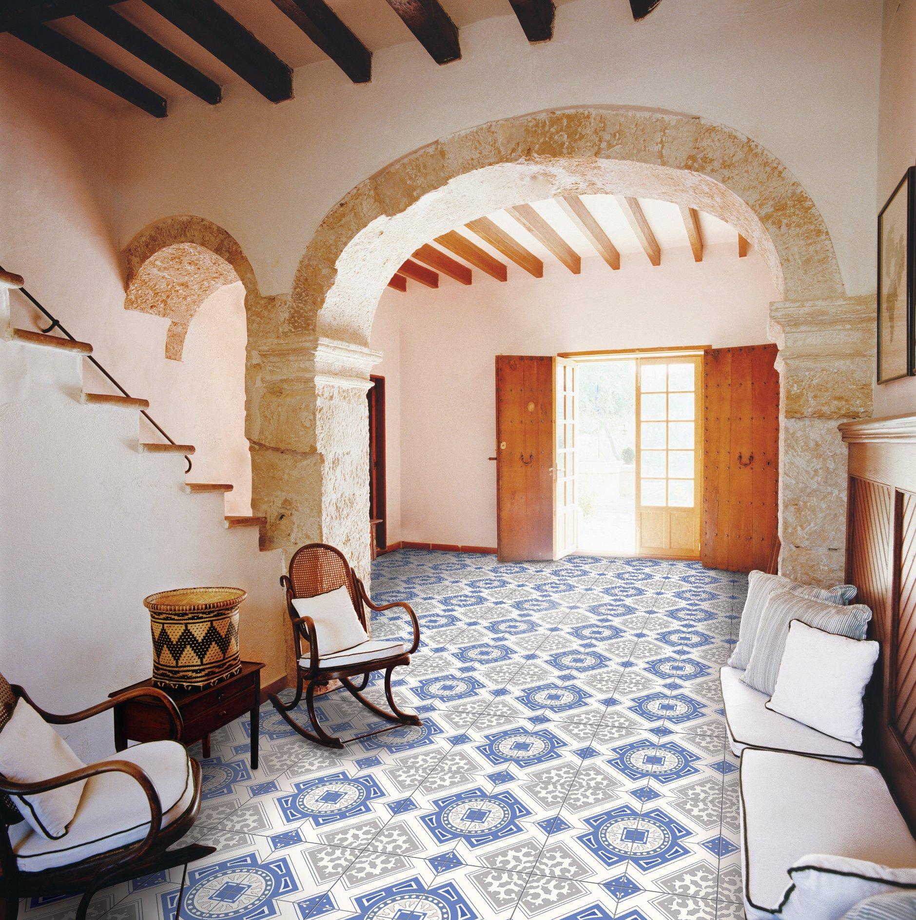 Peregalli Azul Porcelain Tile