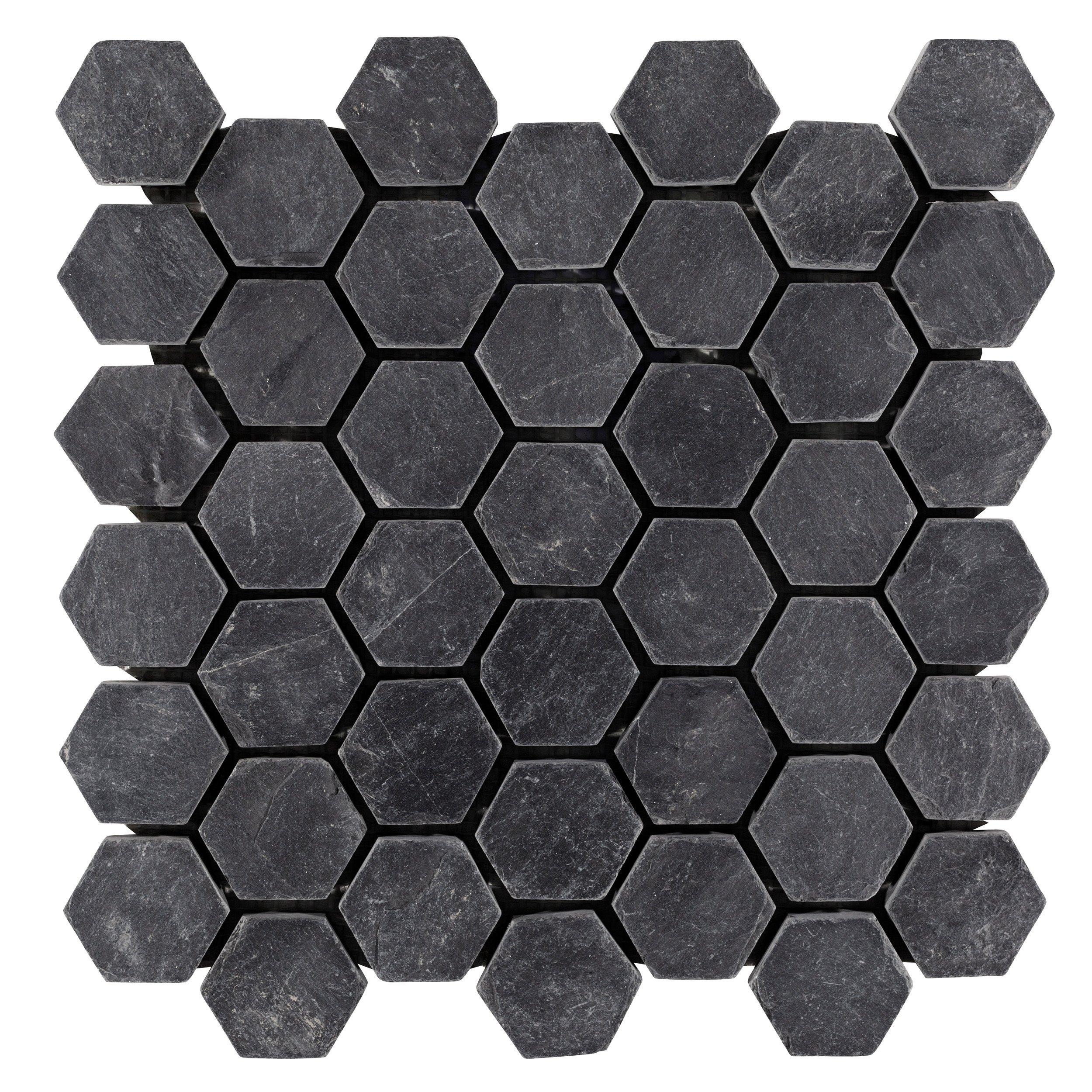 Shaw Tile Diva Black Mosaic Matte – FloorLife