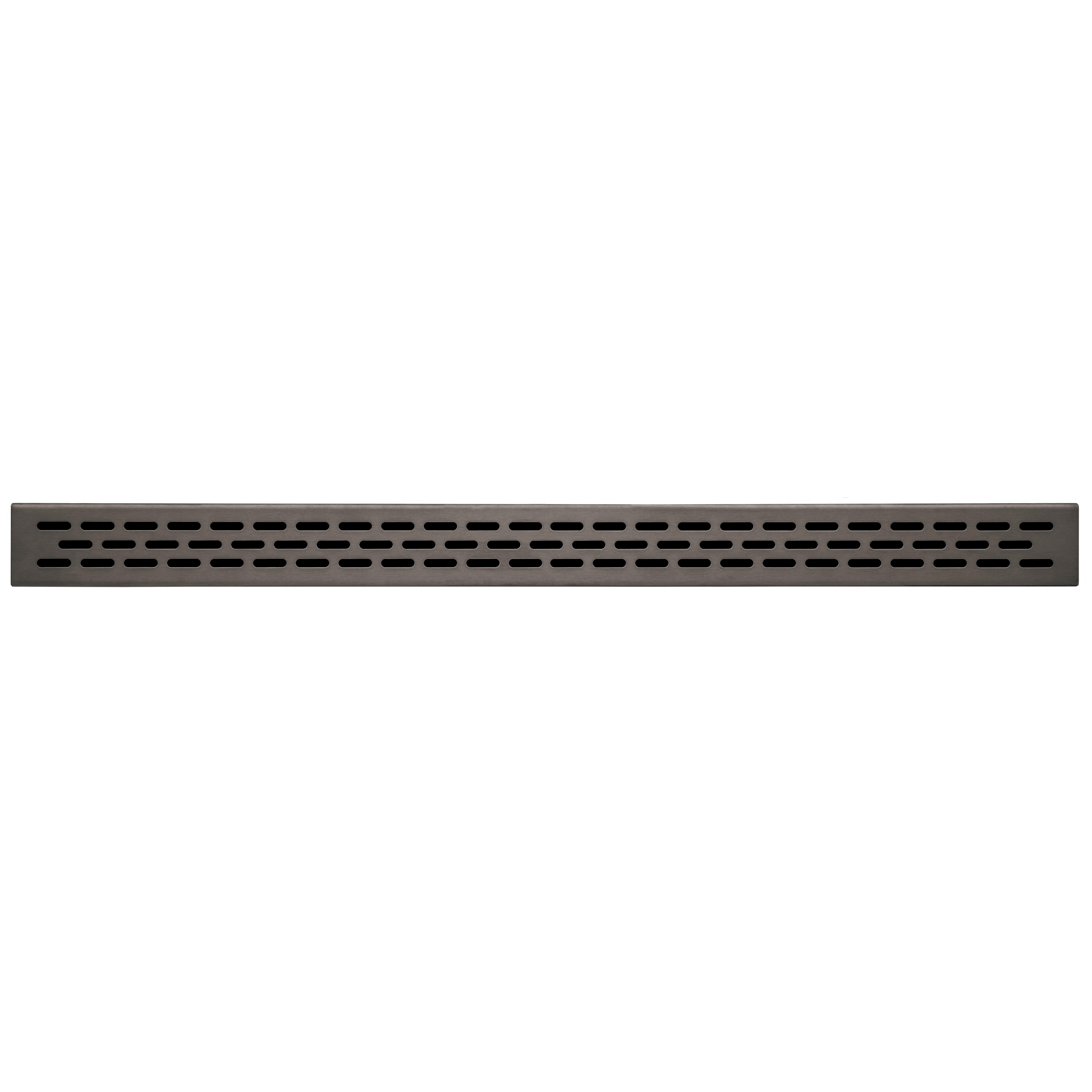 54 Stainless Steel Linear Shower Drain - Oval Grate Style from KBRS