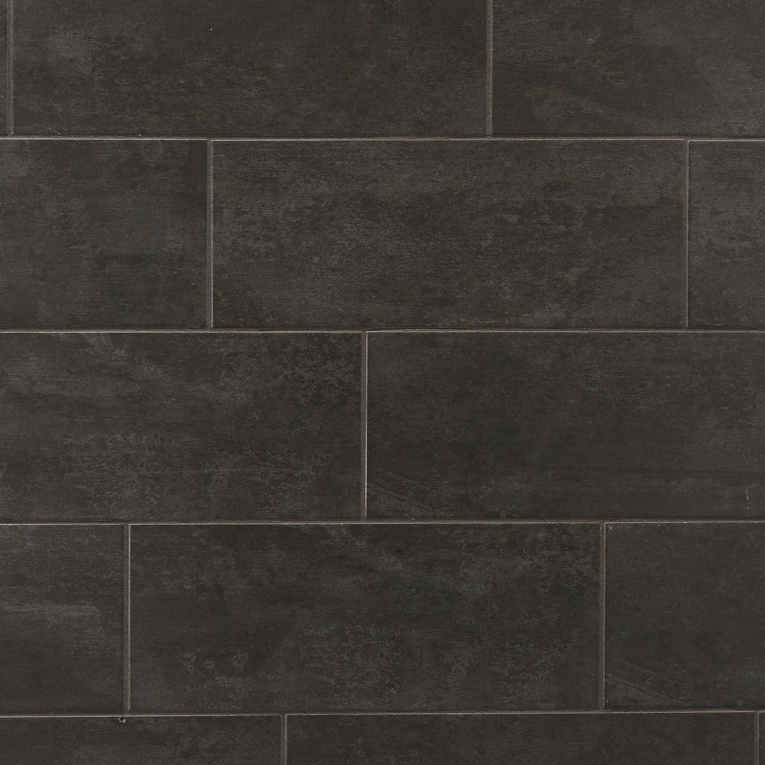 Carbon Wash Ceramic Tile Floor and Decor