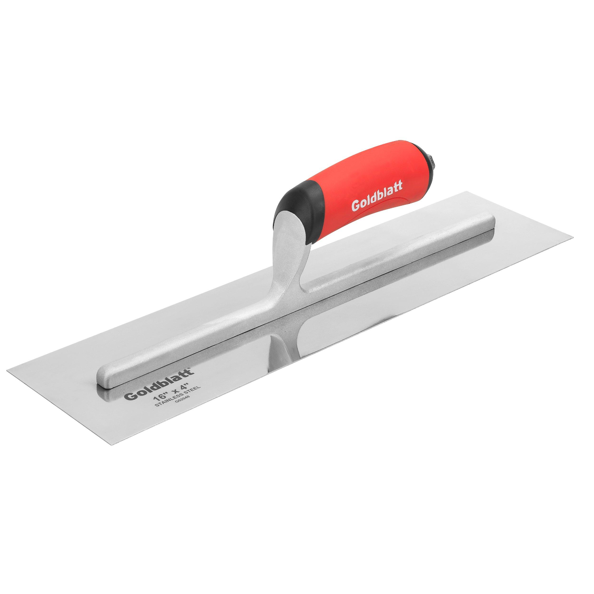 5 x 16 Spring Form Flex Trowel, Rounded Edge