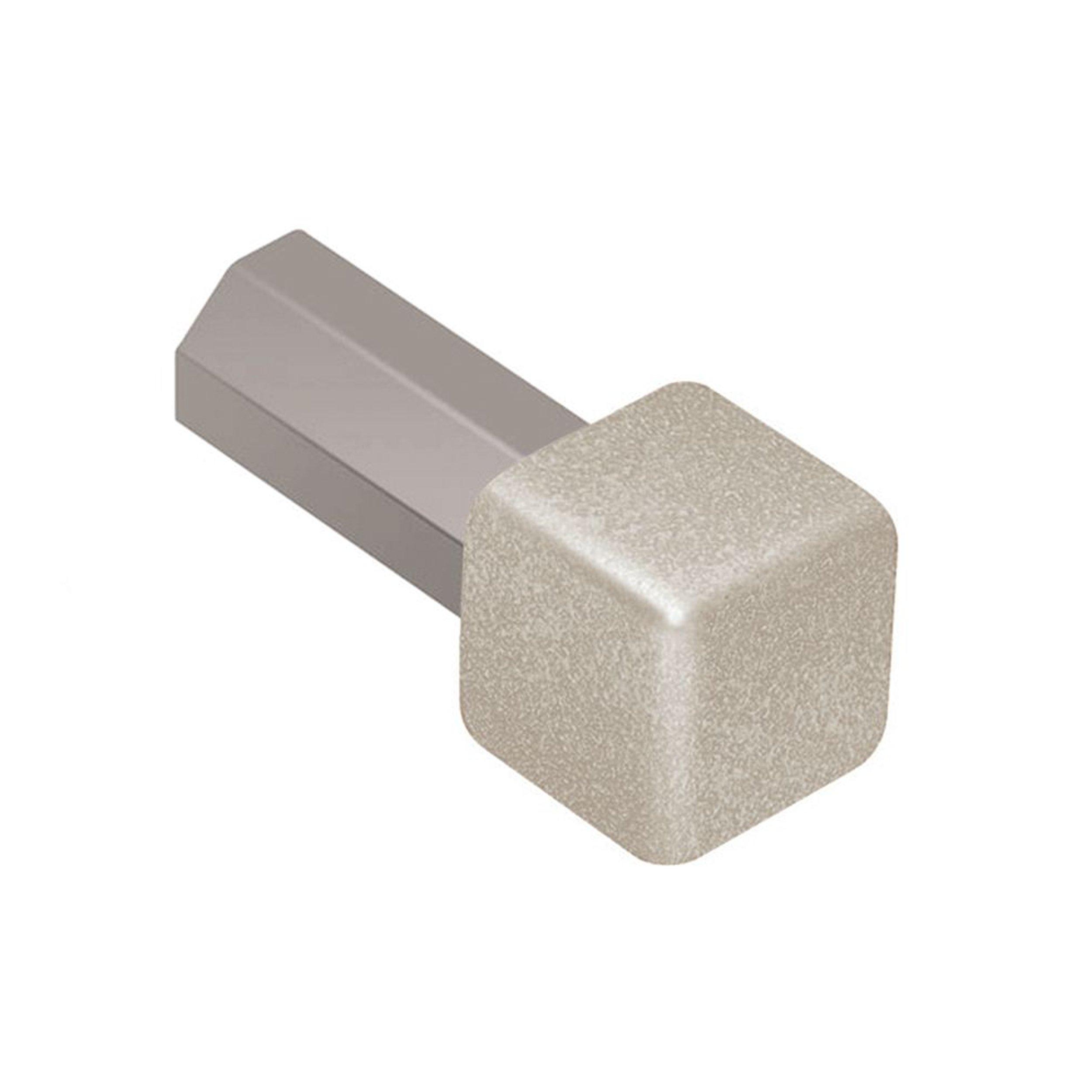 Schluter Quadec In/Out Corner 3/16in. Aluminum Cream