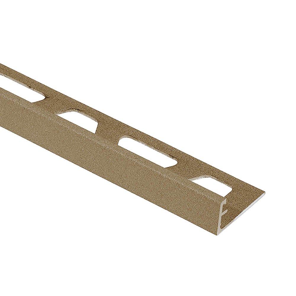 Schluter Schiene Edge Trim 5/16in. Aluminum Beige