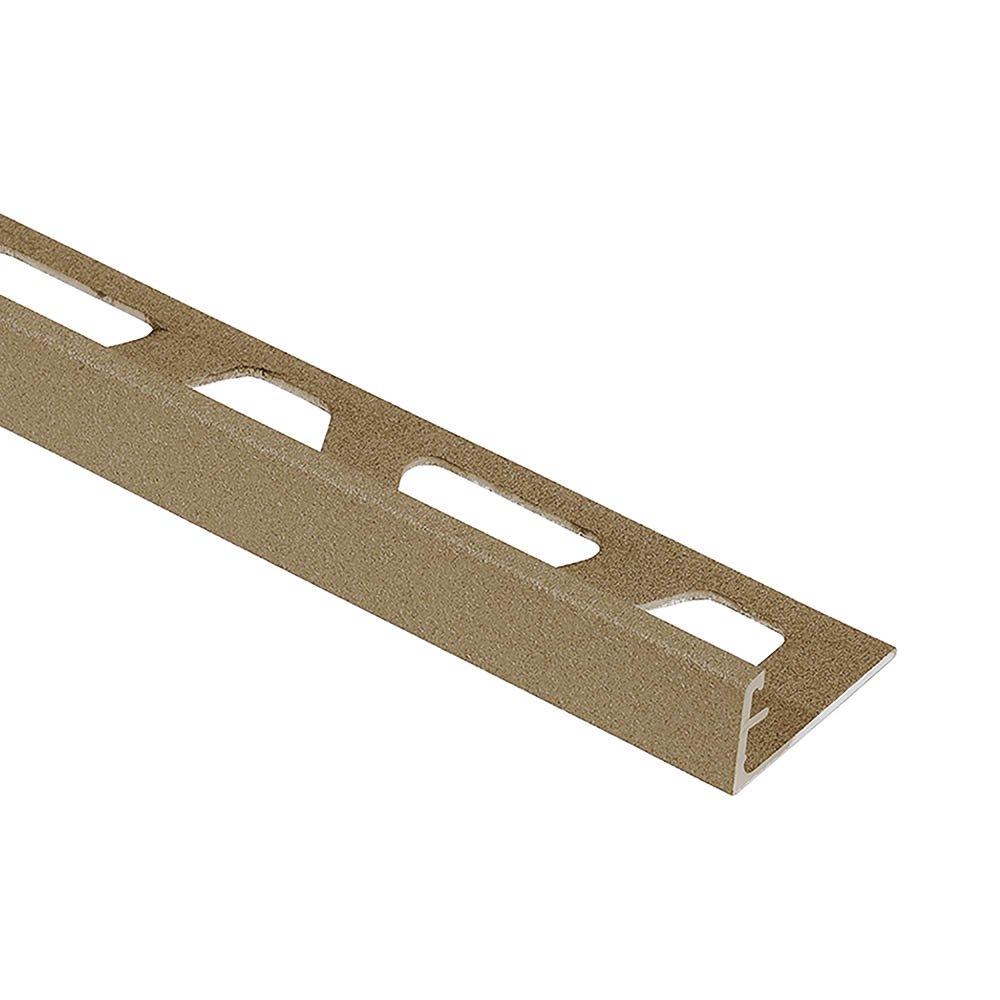 Schluter Schiene Edge Trim 5/16in. Aluminum Beige | Floor and Decor