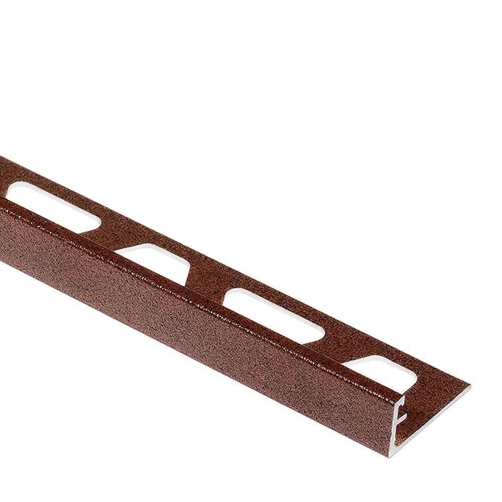 Schluter Schiene Edge Trim 7/16in. Textured Color Coated Aluminum&nbsp;