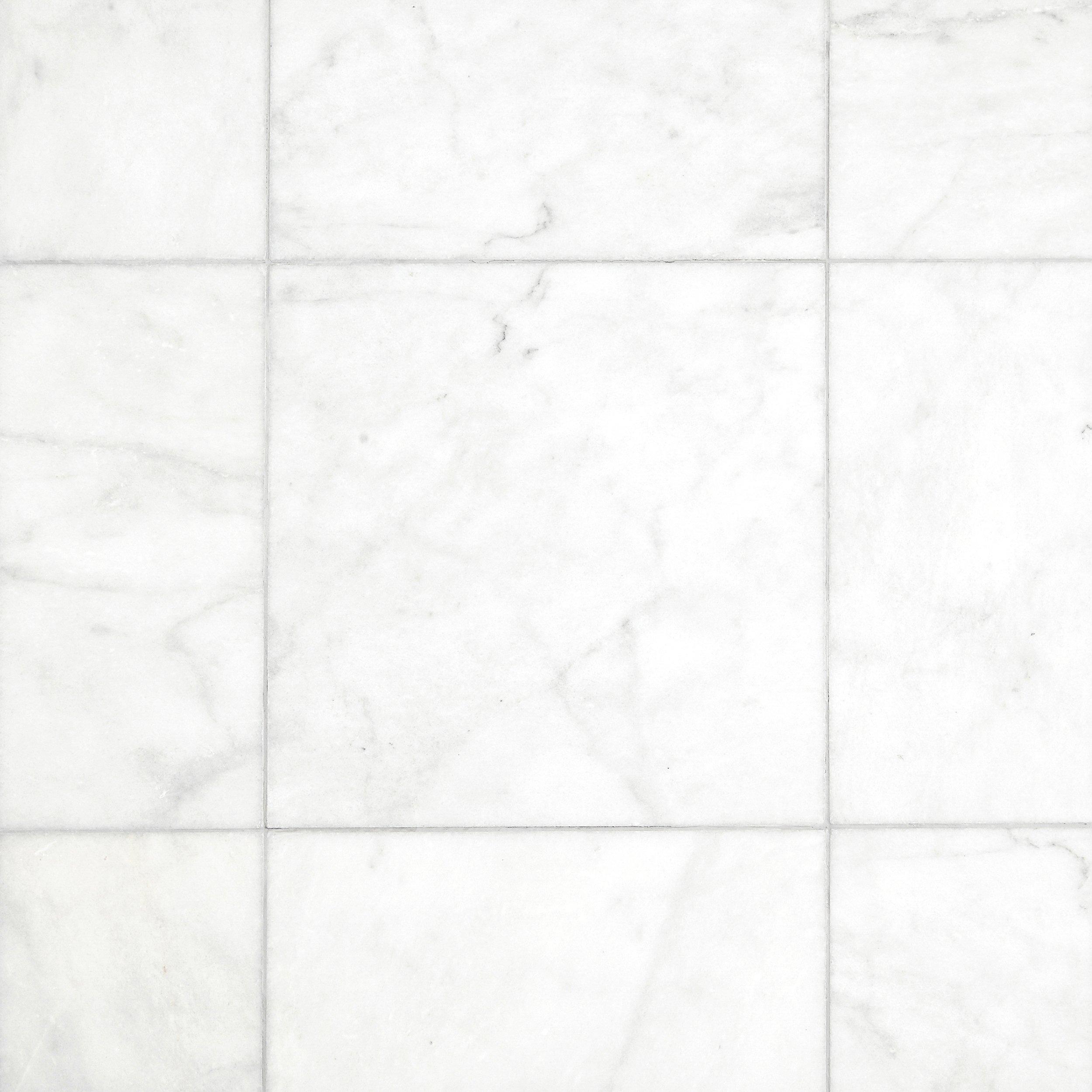 Carrara Milano Honed Marble Tile - 6 x 12 - 100402569 | Floor and Decor