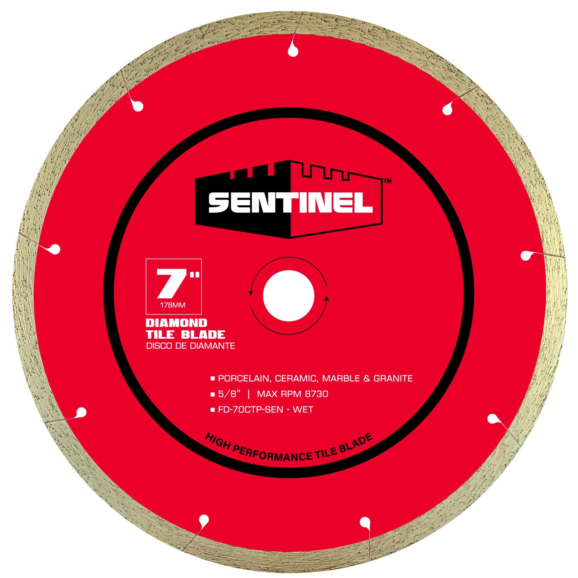Sentinel 7in. Tile Diamond Blade