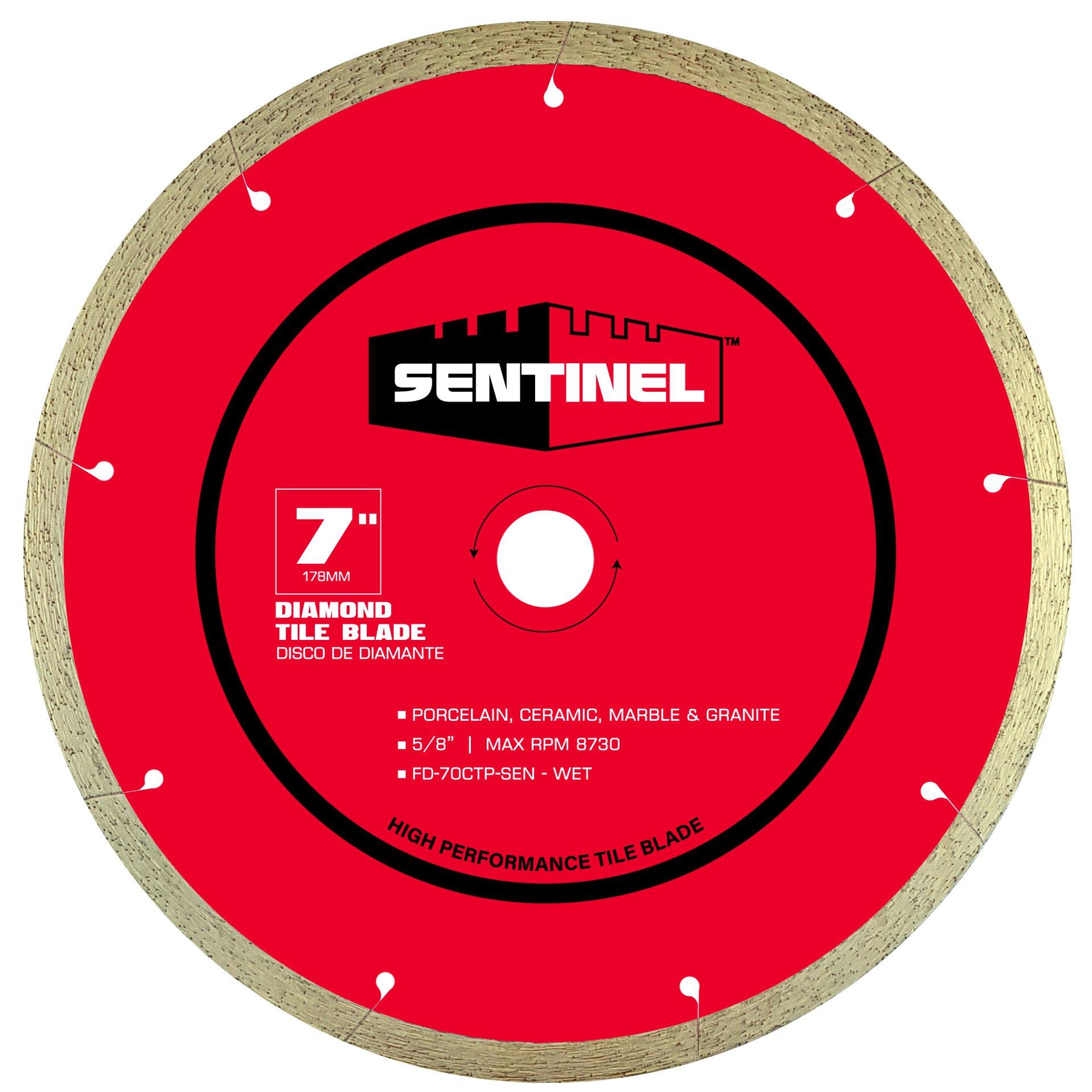 Sentinel 7 inch wet shop saw