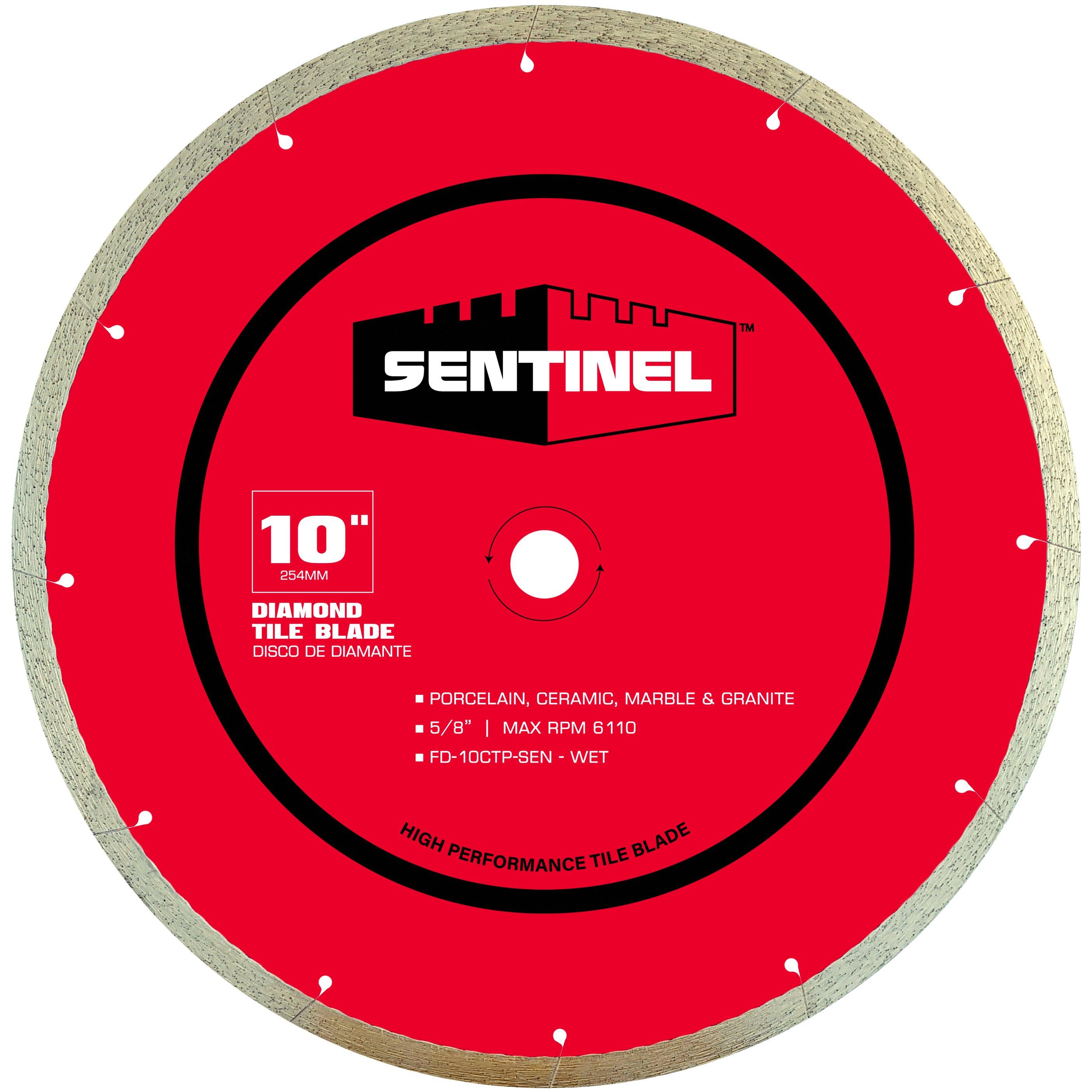 Sentinel 10in. Tile Diamond Blade