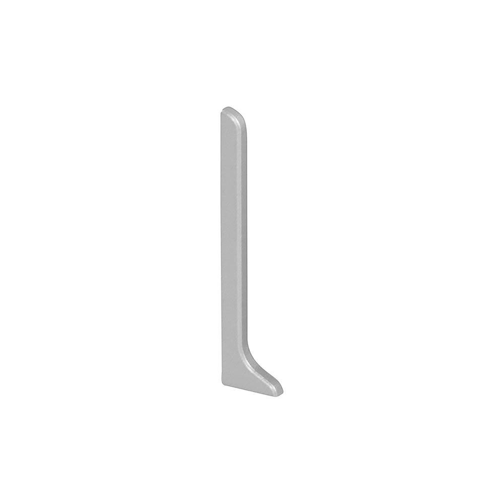 Schluter Designbase-Sl End Cap Right 2-3/8in. Aluminum Satin