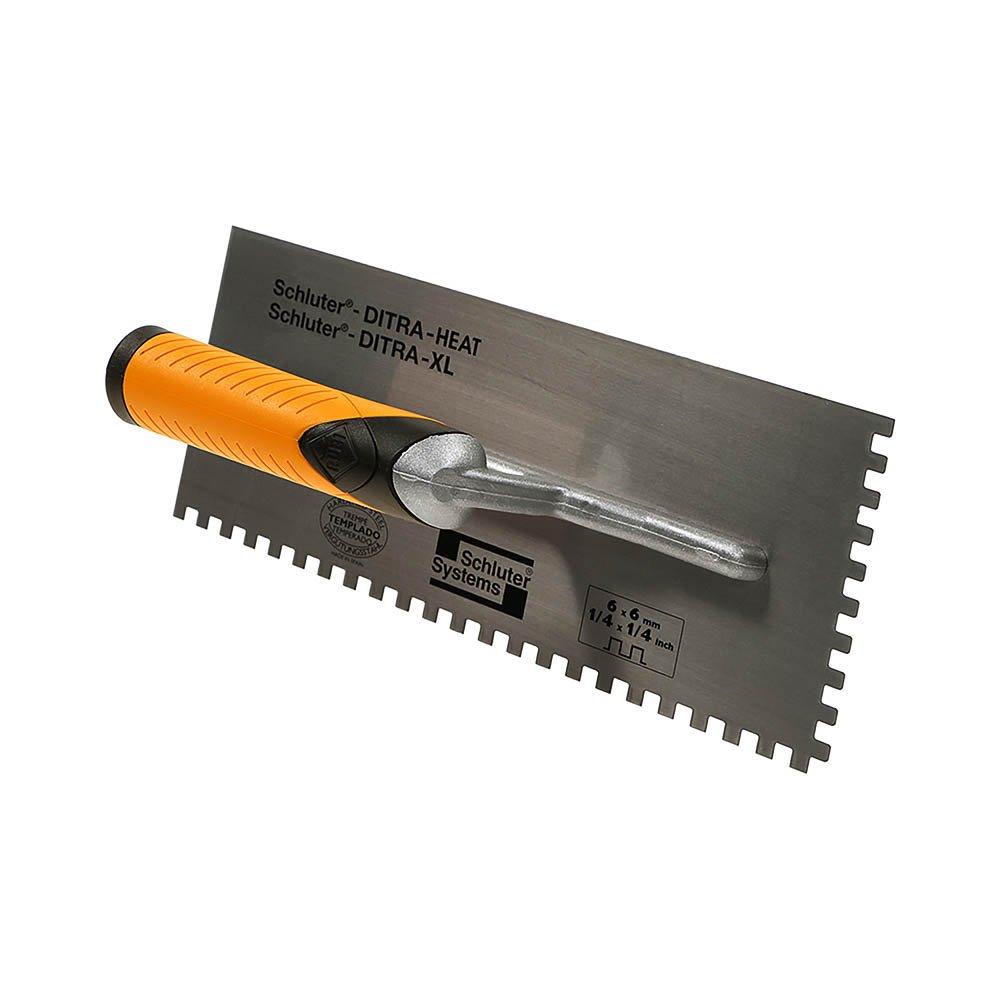Schluter Ditra-Heat/-Xl Trowel 1/4in. X 1/4in. Square Notch