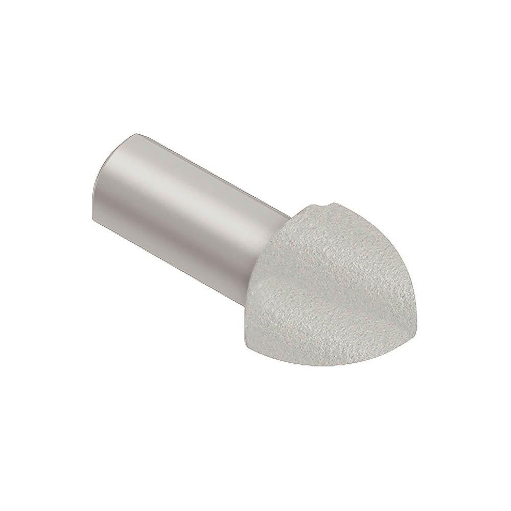 Schluter Rondec Out Corner 1/2in. Aluminum Greige
