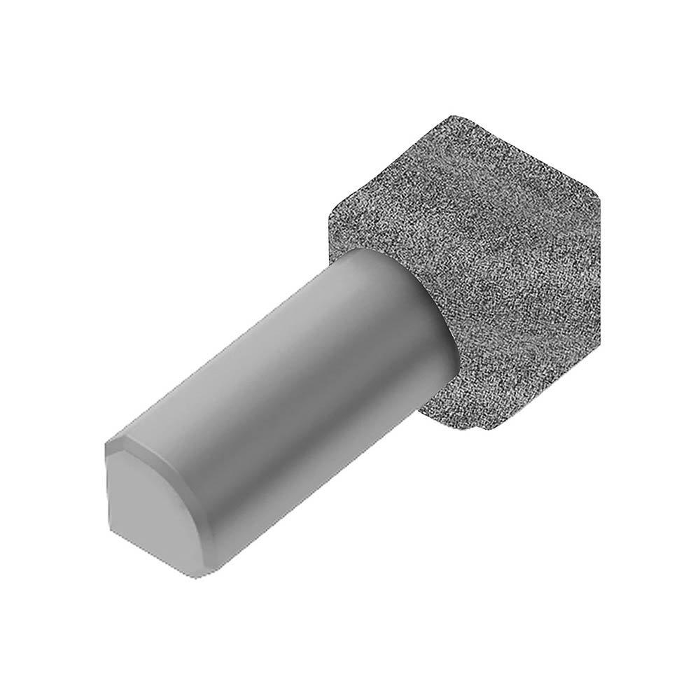 Schluter Rondec In Corner 7/16in. Aluminum Pewter