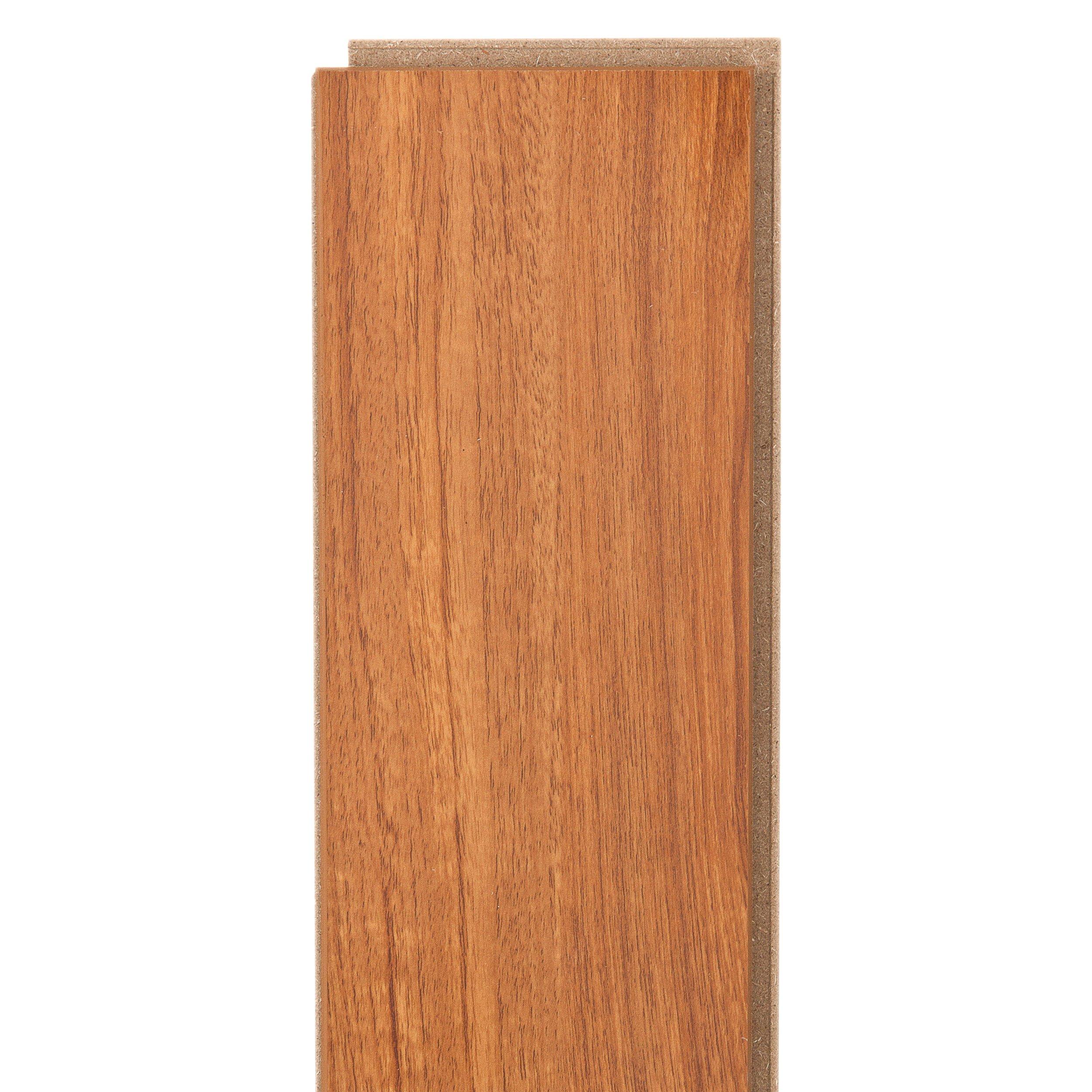 Walnut High Gloss Laminate 12MM 100779818 Floor and Decor