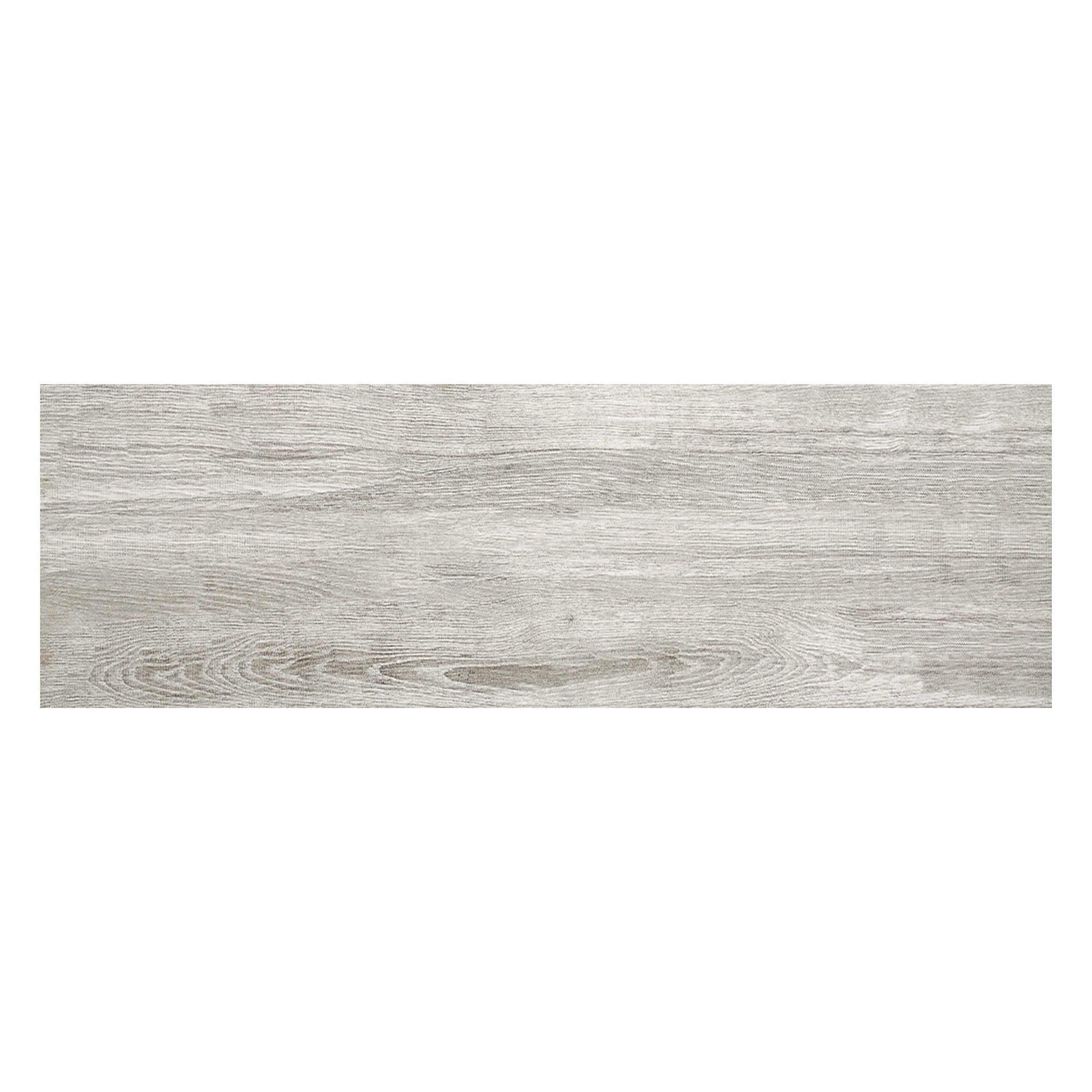 Ronne Gris Wood Plank Matte Ceramic Tile