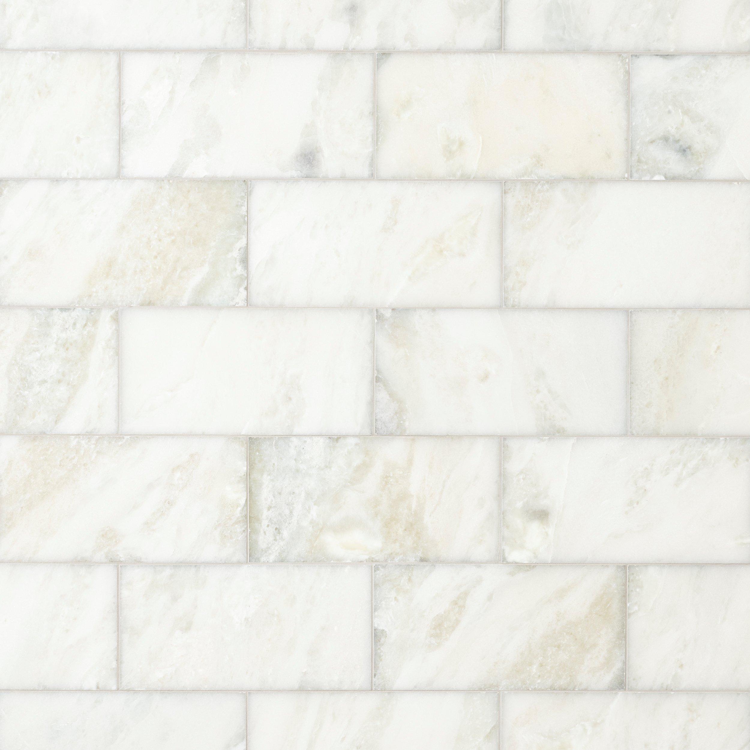 Sahara Carrara Polished Marble Tile