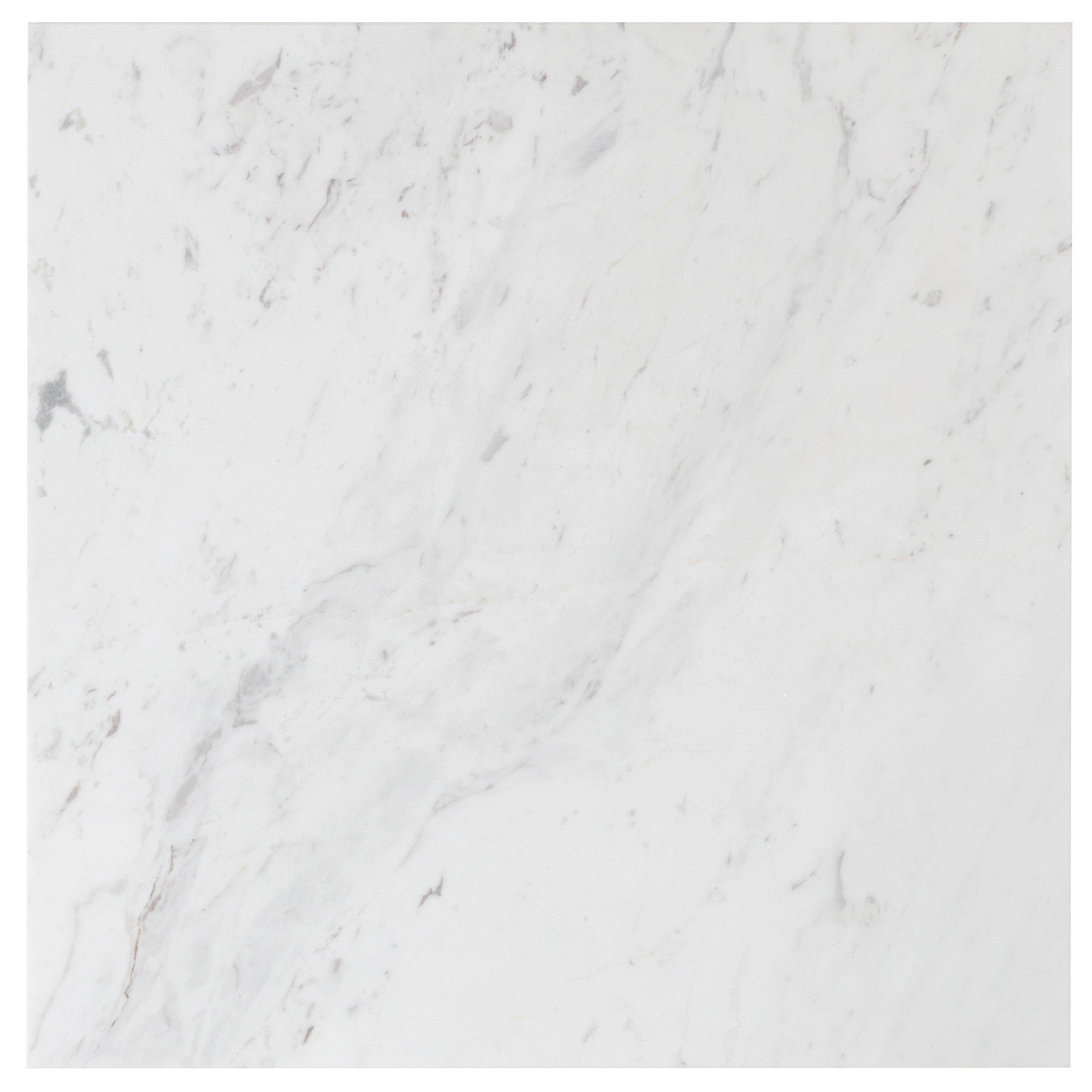 Volakas Honed Marble Tile 12 x 24 100417351 Floor and Decor