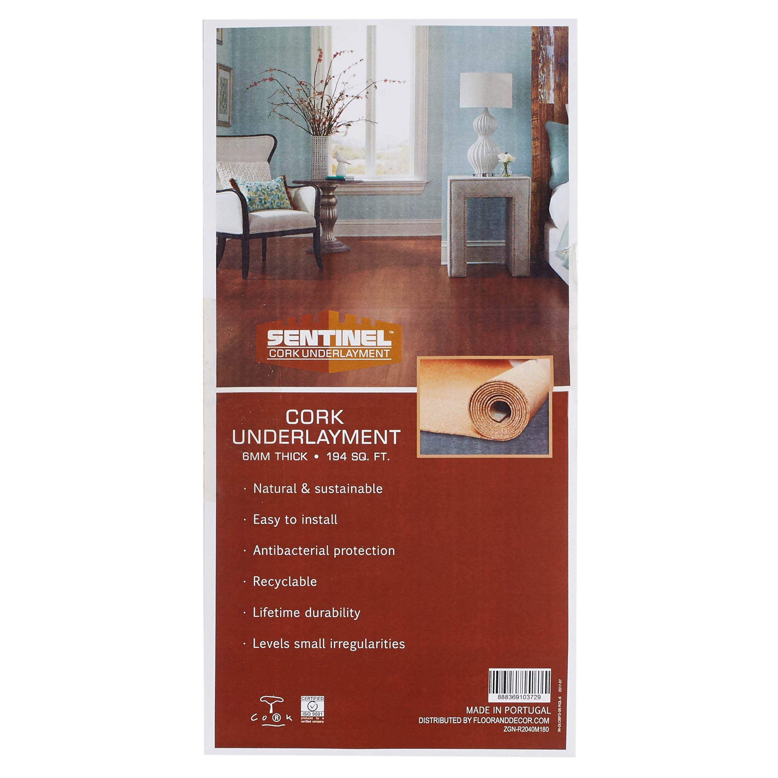 Underlayment, cork board roll - Maring Auction Co LLC