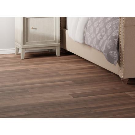 Eco Forest | Premium Carbonized Solid Bamboo, 5/8 x 3 3/4 inch, Blonde - Floor & Decor