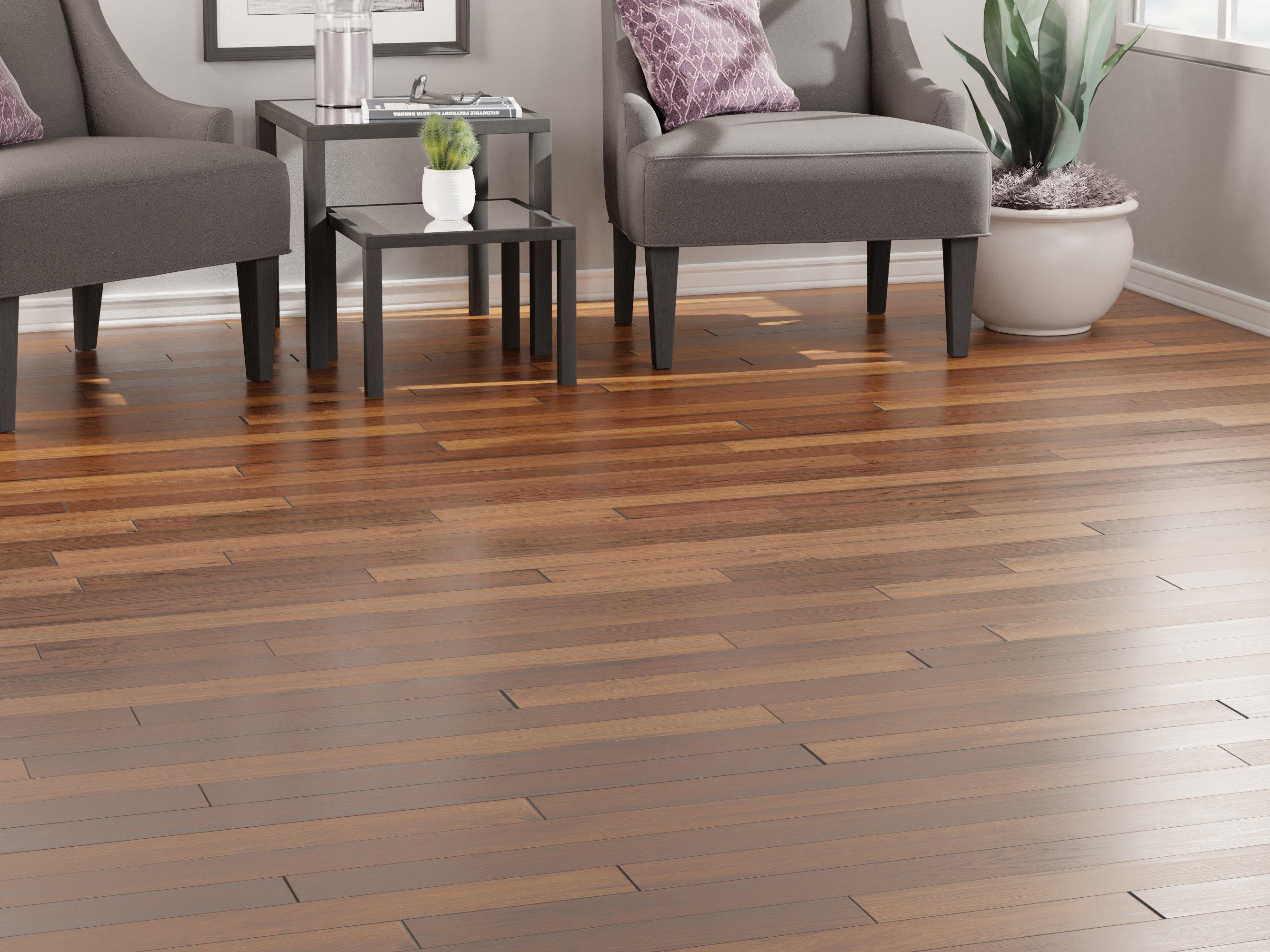 Copper Canyon Hickory Wire Brushed Solid Hardwood