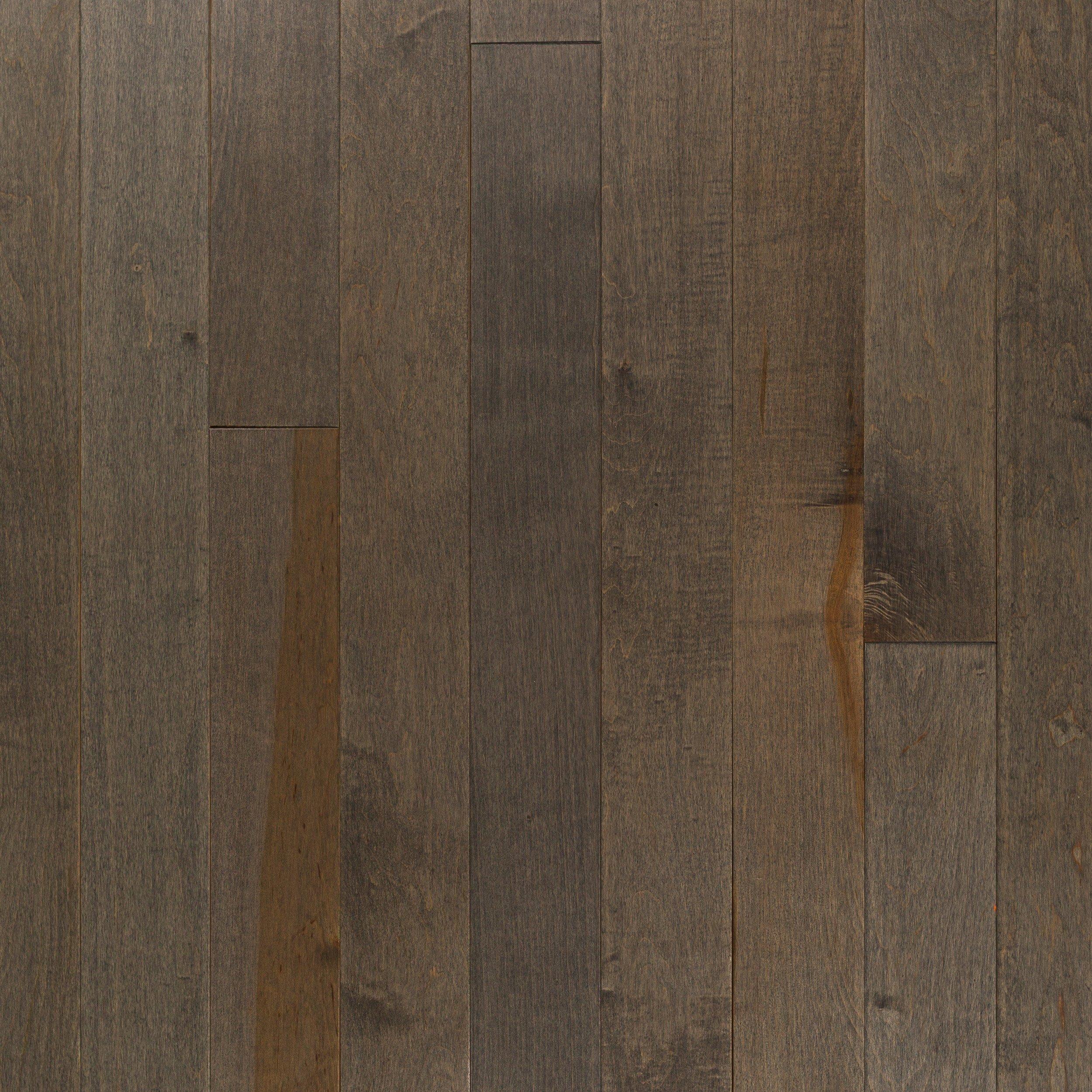 Heritage Gray Hard Maple Smooth Solid Hardwood